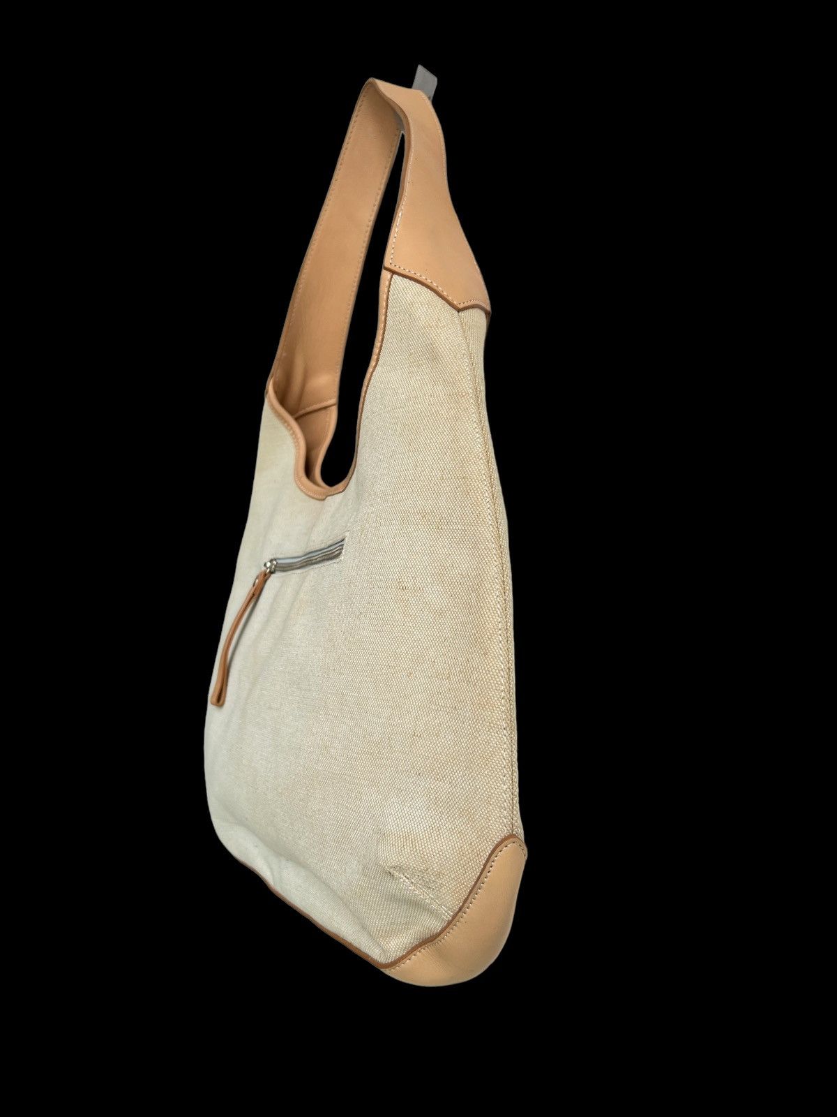 Burberry Auth. Burberry Blue Label Big Trademark Logo Large Hobo Bag Size ONE SIZE - 6 Thumbnail
