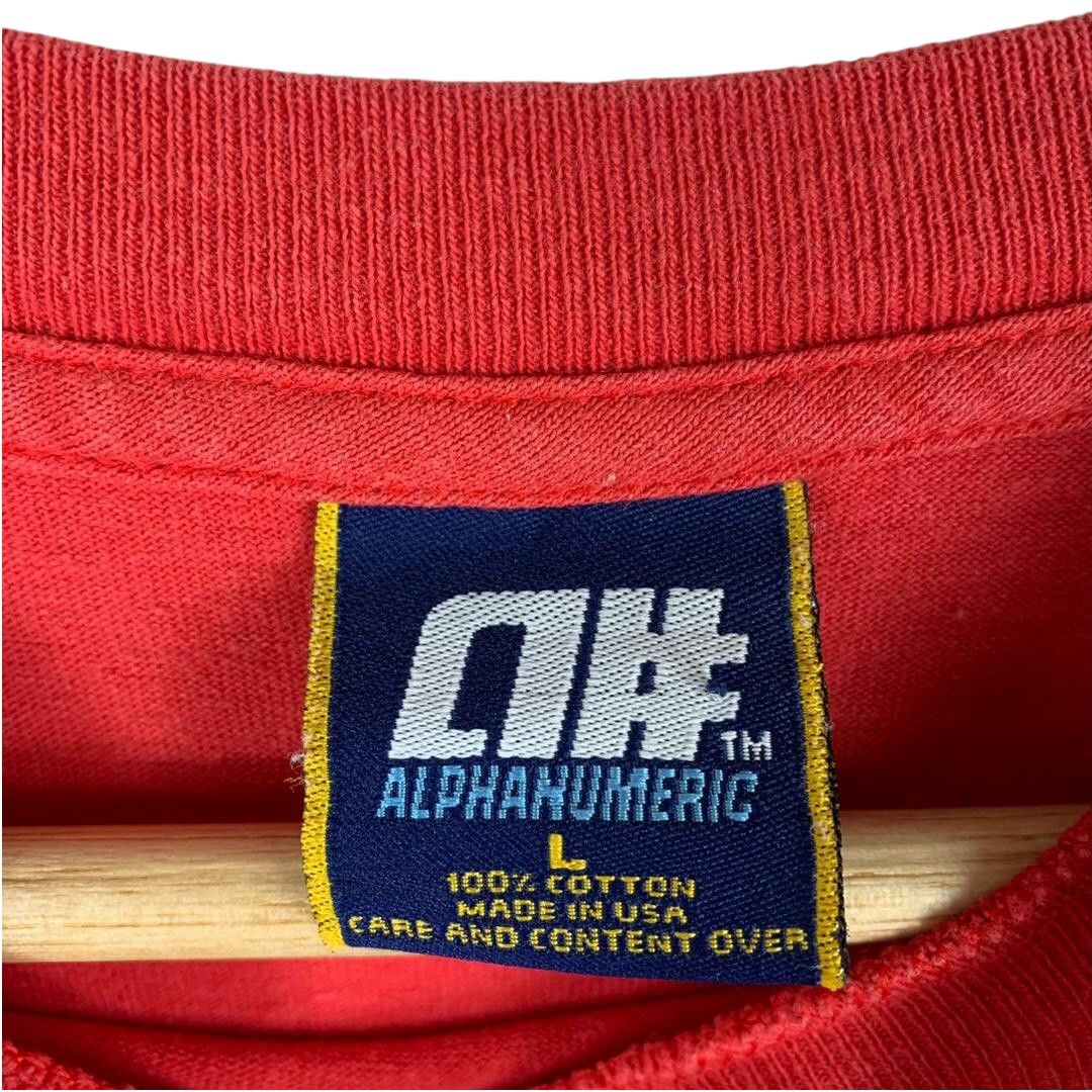 Alphanumeric Vintage 90s Alphanumeric Tee Size US L / EU 52-54 / 3 - 3 Thumbnail