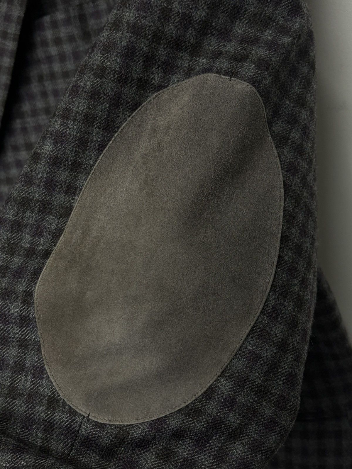 Canali Canali Wool Checkered 2 Button Blazer Jacket Size 54R - 11 Thumbnail