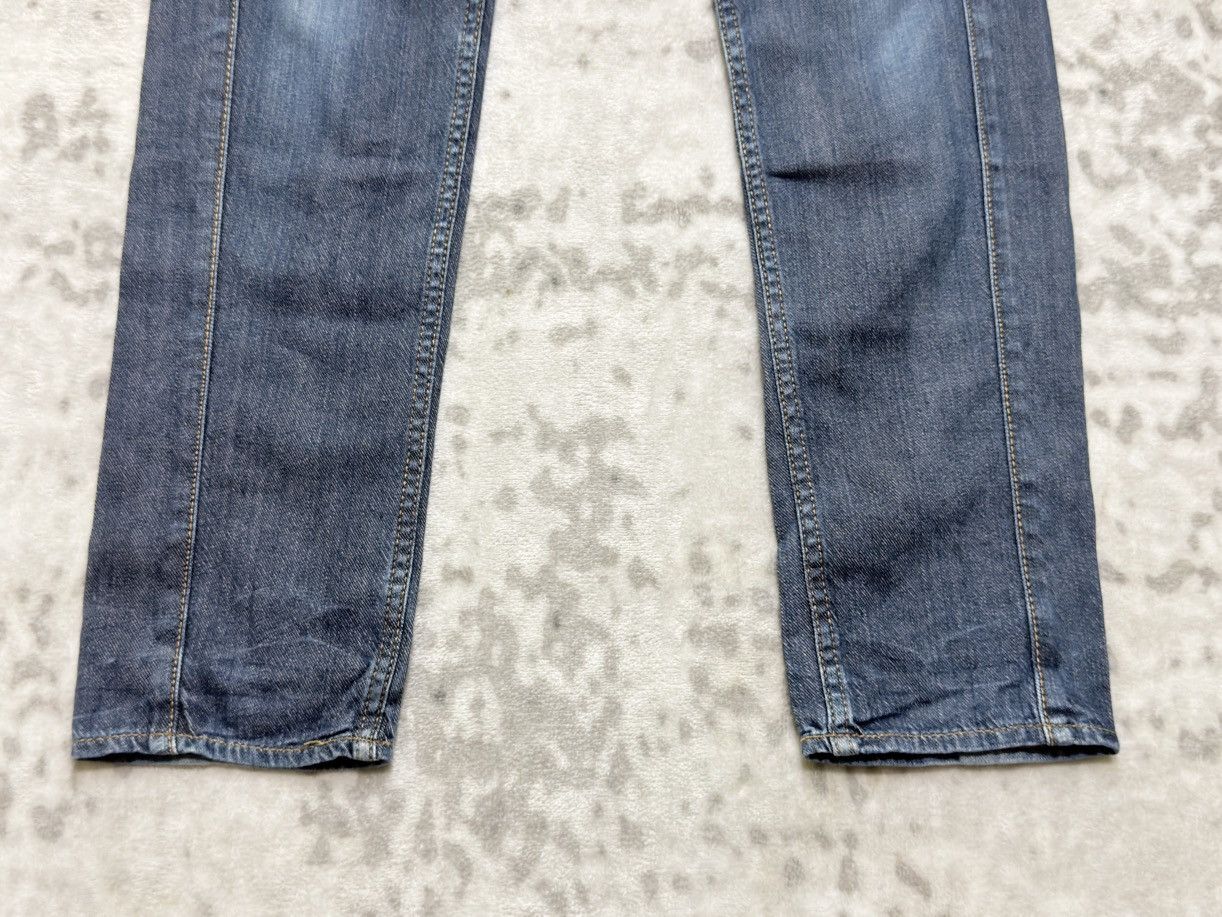 Japanese Brand Antgauge Double Waistband Plaid Low Rise Skinny Denim Jeans Size US 28 / EU 44 - 7 Thumbnail
