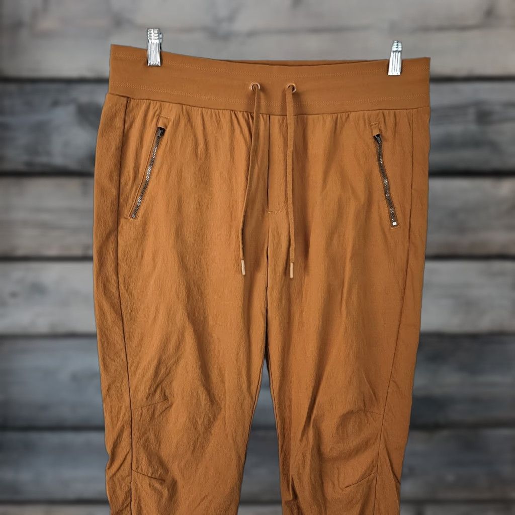 Athleta Athleta Womens Trekkie North Jogger Pants 14 High Rise Pockets Brown Nylon Spandex Size 36" / US 14 / IT 50 - 1 Thumbnail