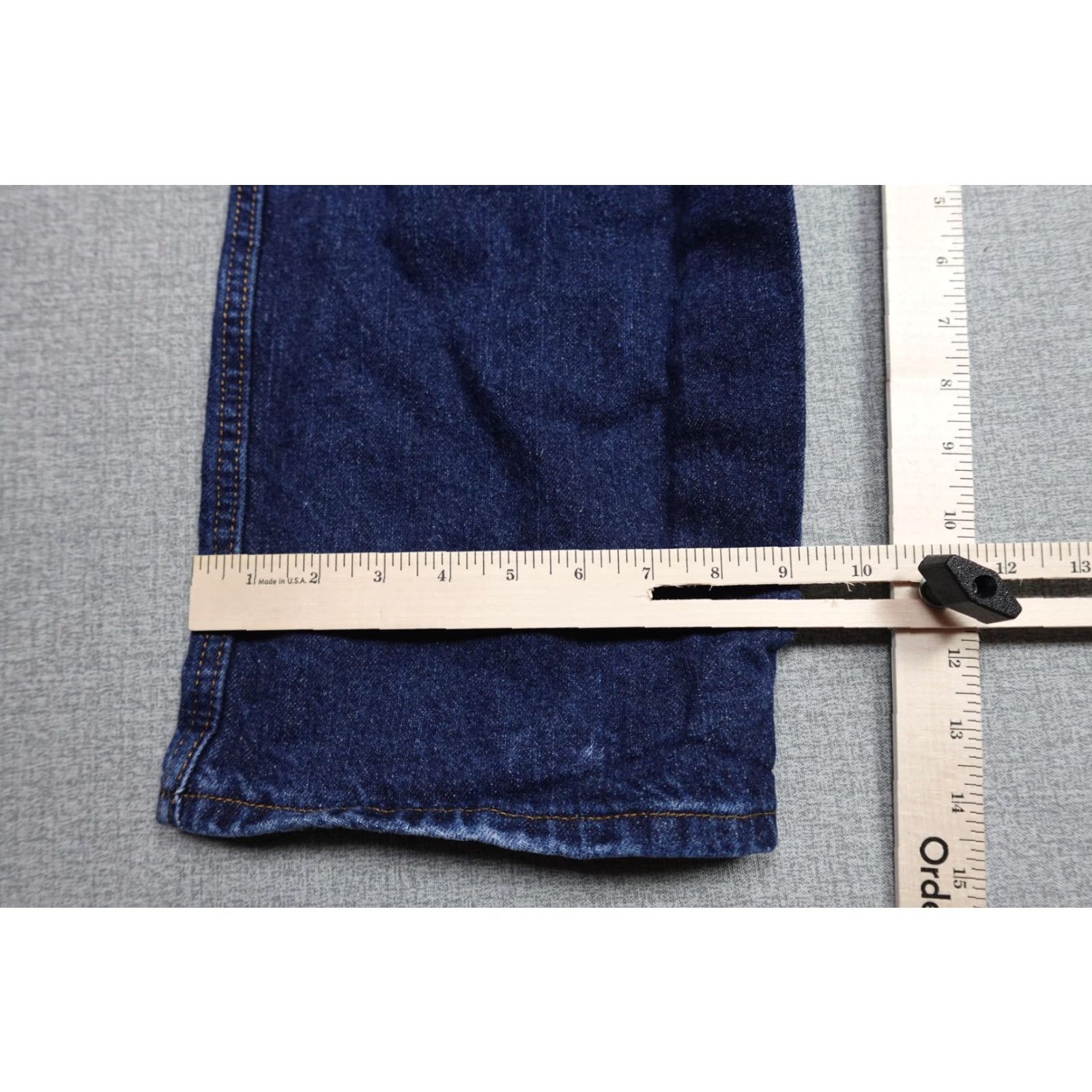 Dickies Dickies Jeans Men 36x30 Blue Denim Straight Leg Classic Fit Work Pants Dark Wash Black? Size US 36 / EU 52 - 6 Thumbnail