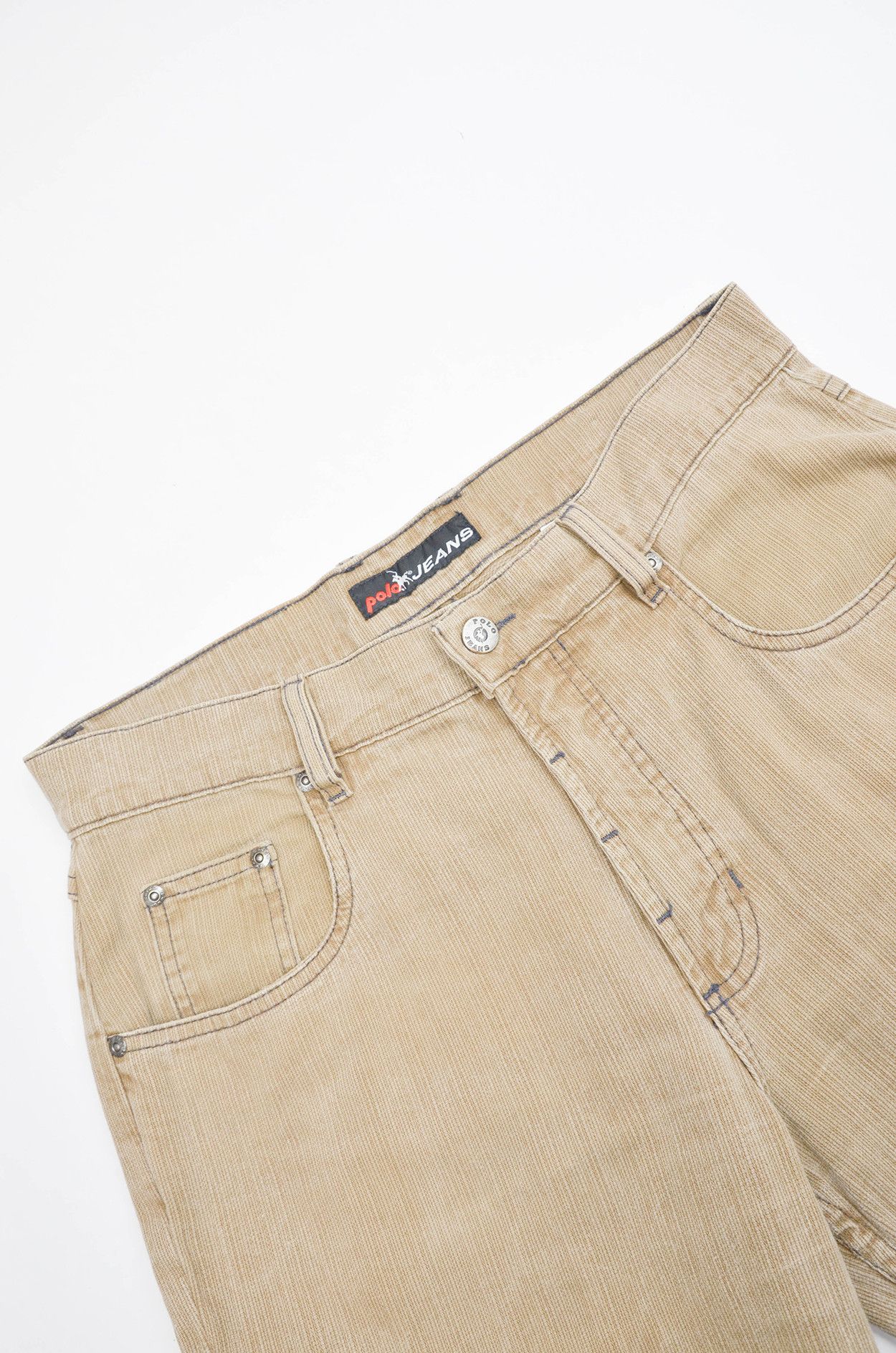 Polo Ralph Lauren Polo Jeans Co. Ralph Lauren Beige W33 Size US 33 - 3 Thumbnail
