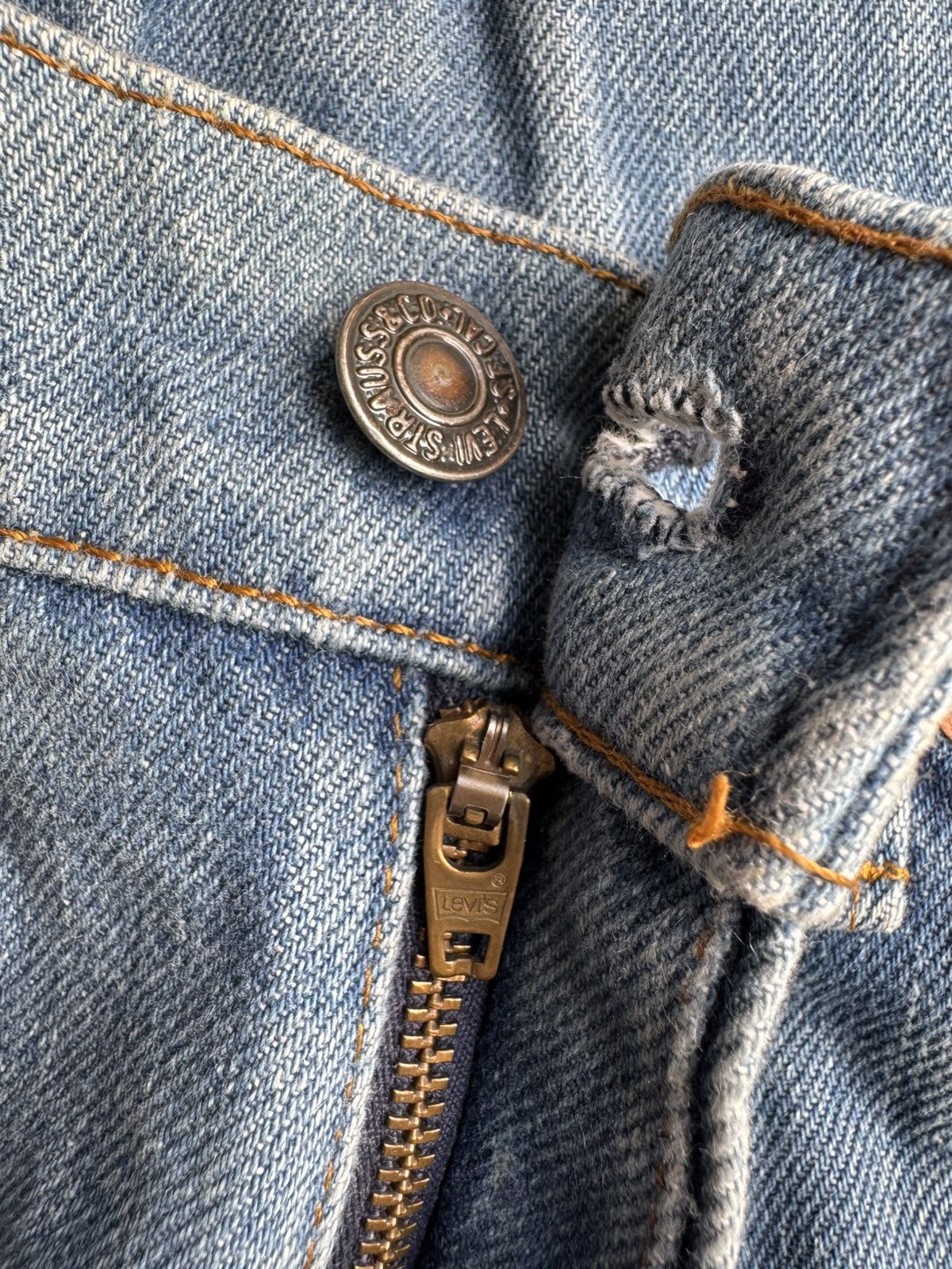 Levi's VERY RARE VINTAGE PANTS DENIM JEANS LEVIS ORANGE TAB 5170917 Size US 33 - 4 Thumbnail