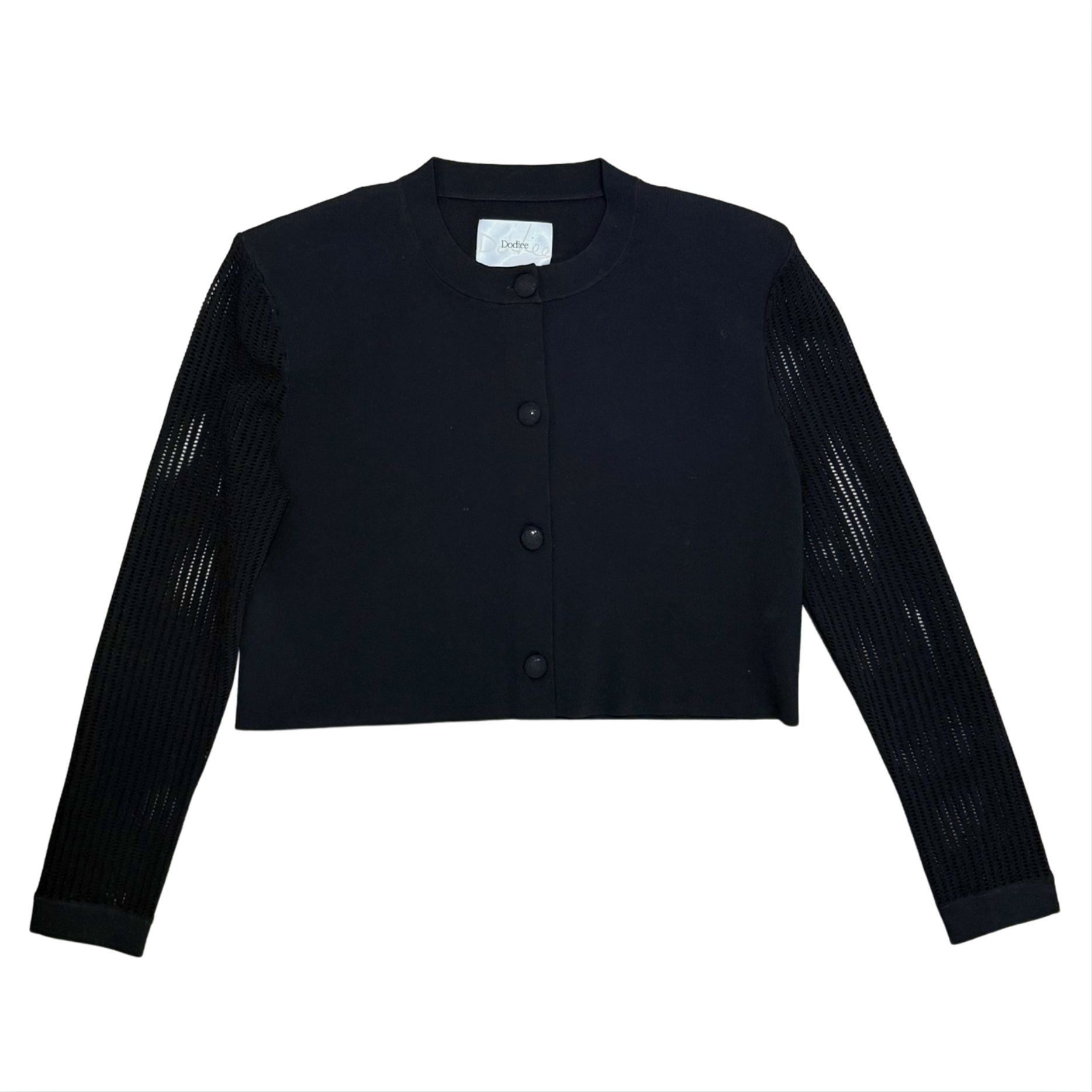 Other DODIEE Lila Bolero Jacket Black NWOT $590 S Size S / US 4 / IT 40 - 2 Thumbnail
