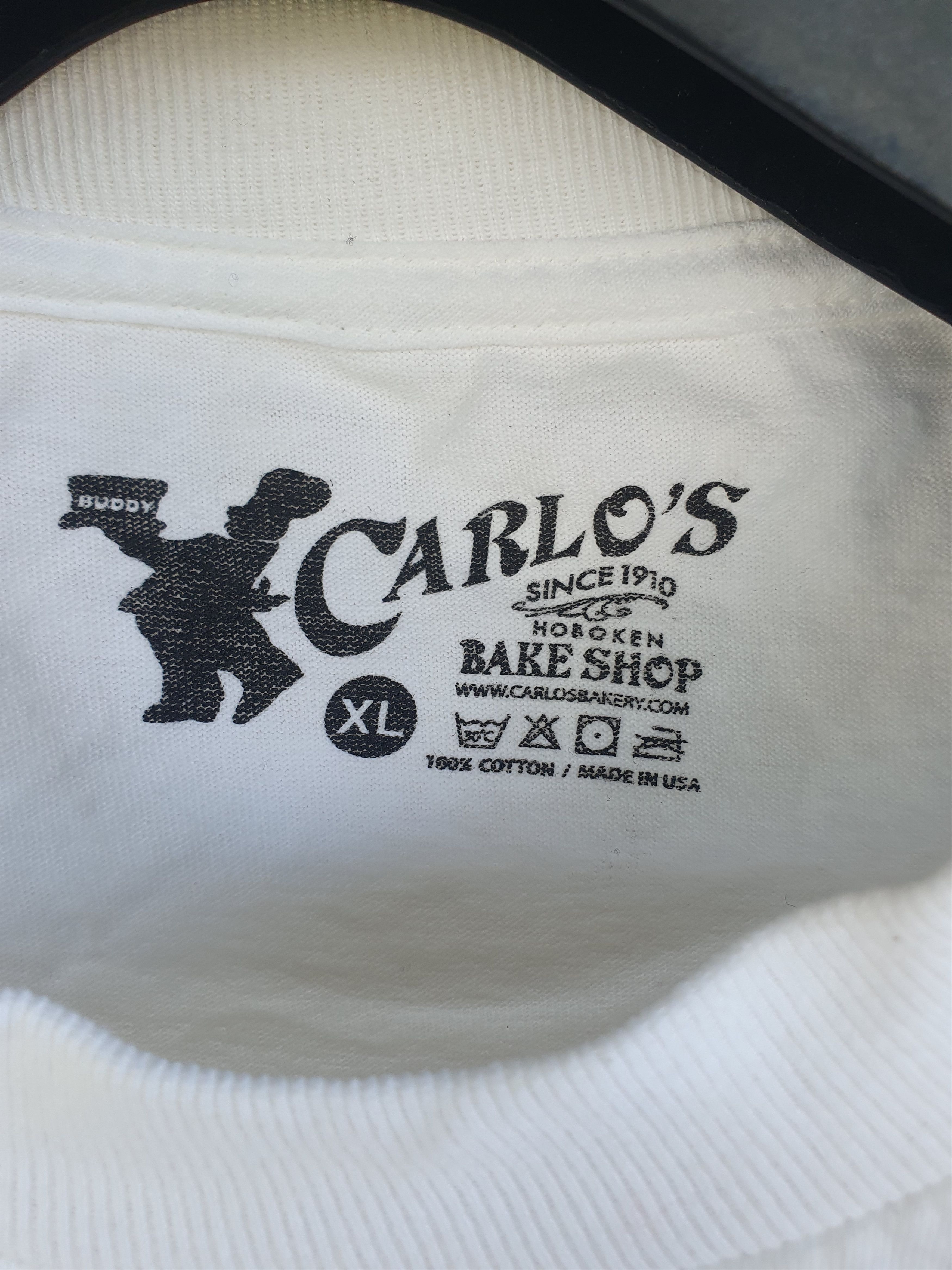 Swagger Carlo's Bake Shop Hoboken NJ Made in USA t-shirt sz XL Size US XL / EU 56 / 4 - 2 Thumbnail