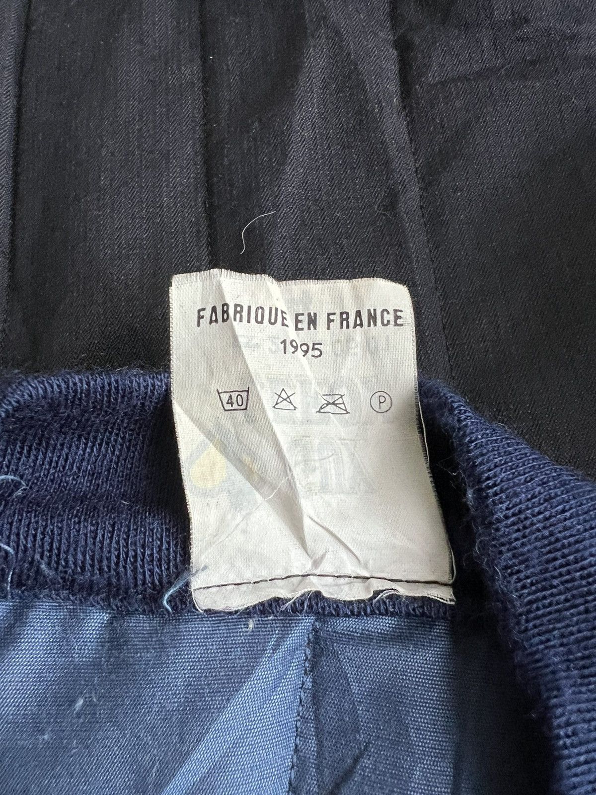 Vintage 1995 Guy Leroy 🇫🇷 Quilted Gilet Knit Sleeve Worker Jacket Size US L / EU 52-54 / 3 - 9 Thumbnail