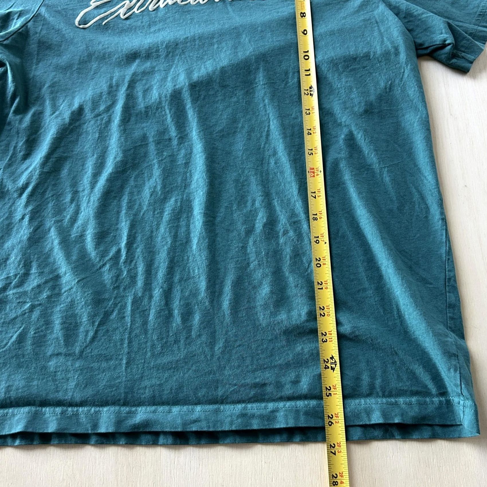 Logo 7 Extracurricular Shirt Mens XL Green Script Logo Graphic Golf Tee T-Shirt Size US XL / EU 56 / 4 - 4 Thumbnail