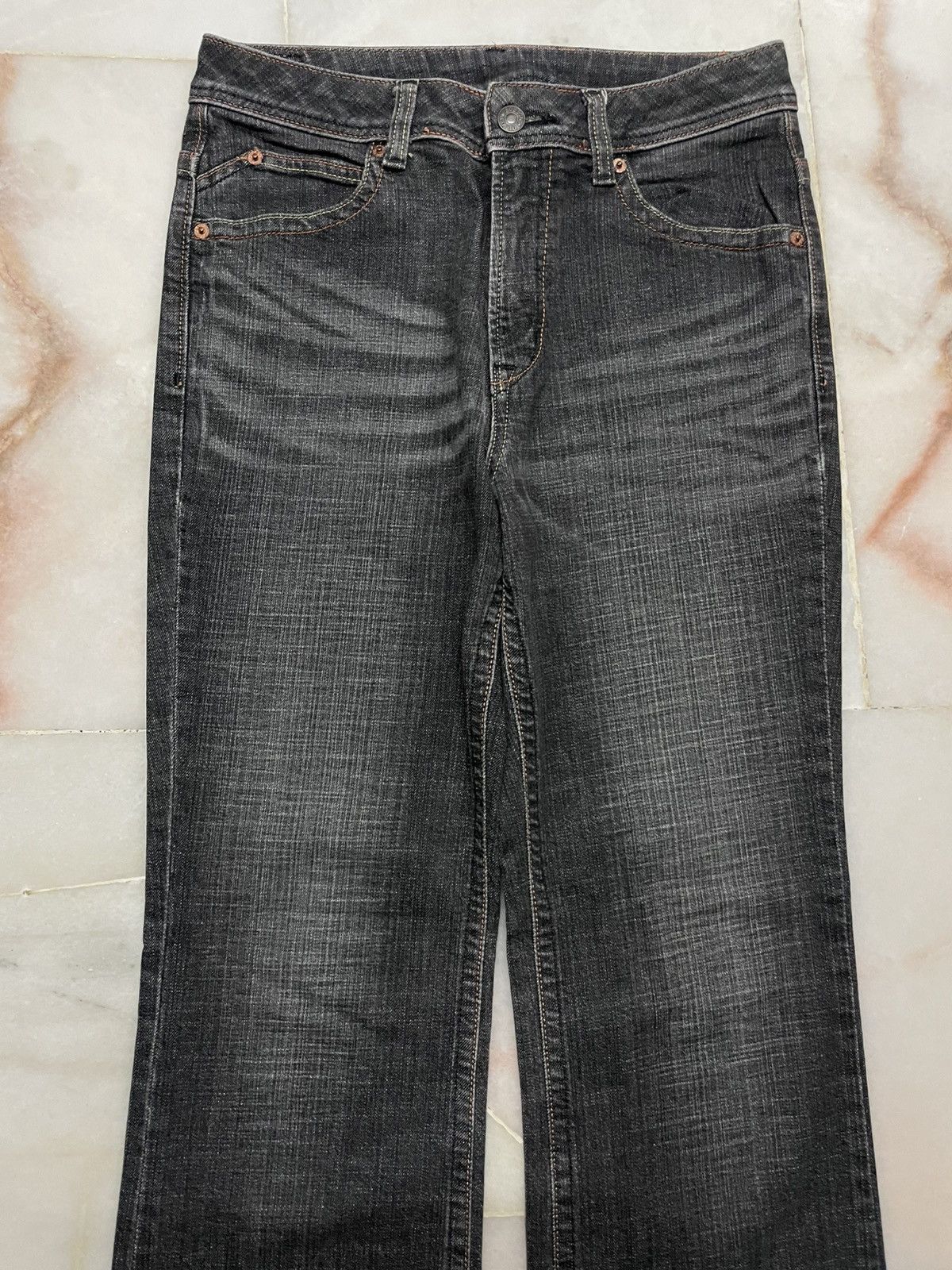 Tornado Mart 💥Flared💥Vintage 90’s Style Japanese Mud-Wash Bootcut Jeans Size 27" / US 4 / IT 40 - 2 Thumbnail