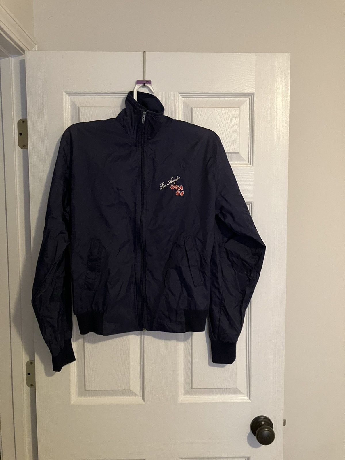 Vintage 1984 Los Angeles US Olympics Jacket Logo 7 Size S 