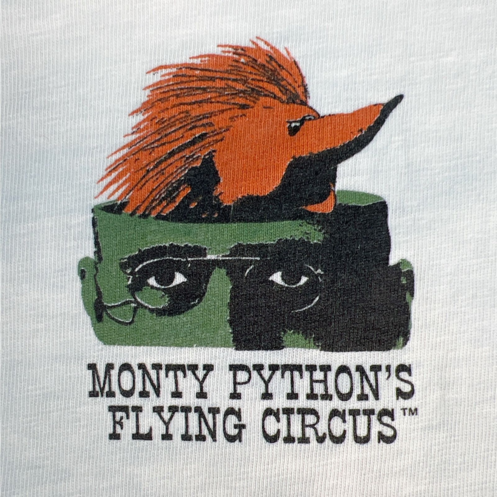 Hanes × Vintage 90s Monty Python Flying Circus Lumberjack tshirt vintage Size US L / EU 52-54 / 3 - 6 Thumbnail