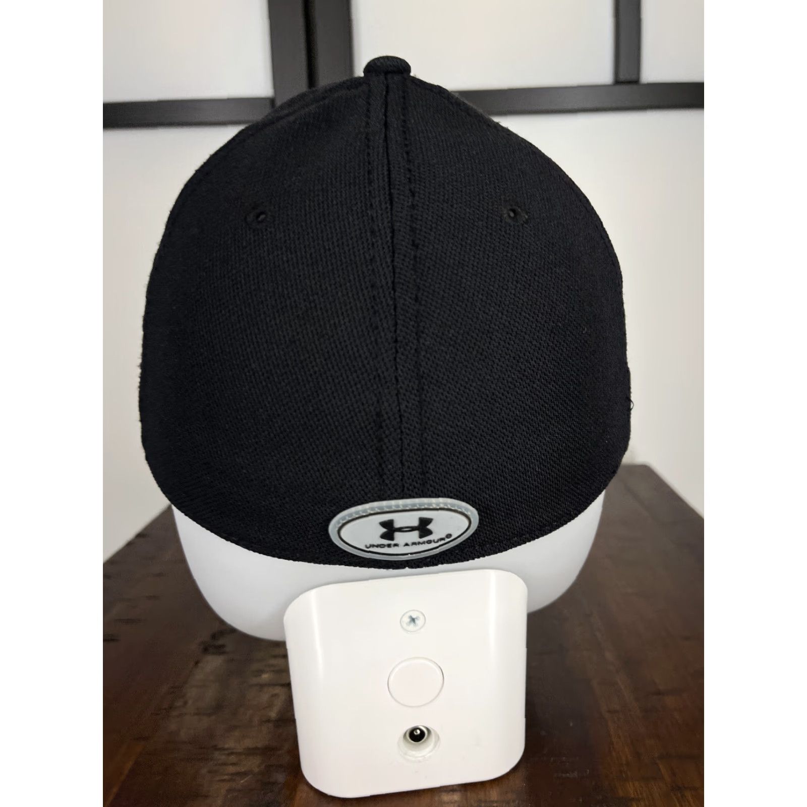 Under Armour Under Armour Hat Mens Extra Large Black Logo 100% Polyester Outdoors Fitted Cap Size ONE SIZE - 6 Thumbnail
