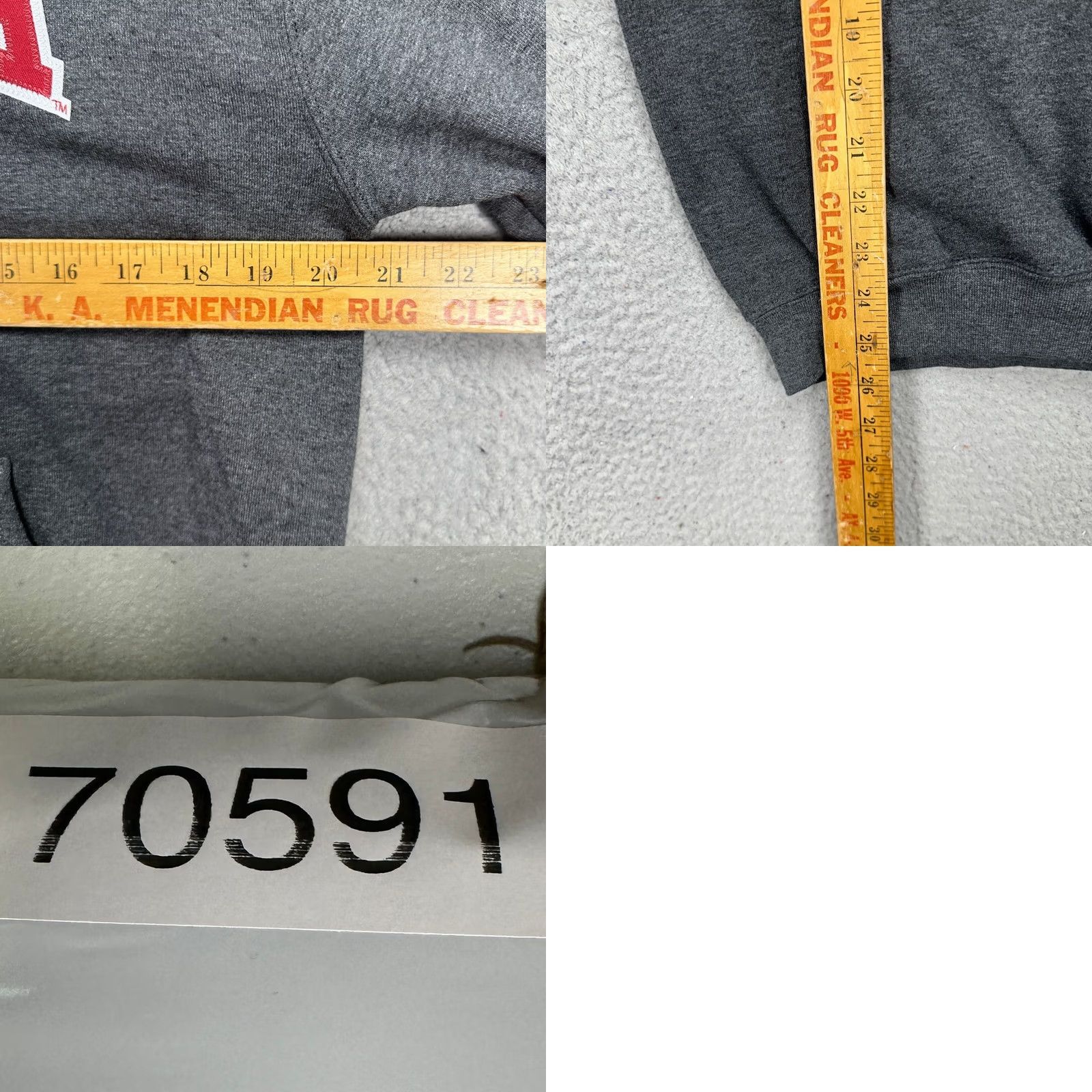 Champion South Carolina Gamecocks Mens Hoodie Sweatshirt Small Grey Drawstring Champion Size US S / EU 44-46 / 1 - 8 Thumbnail