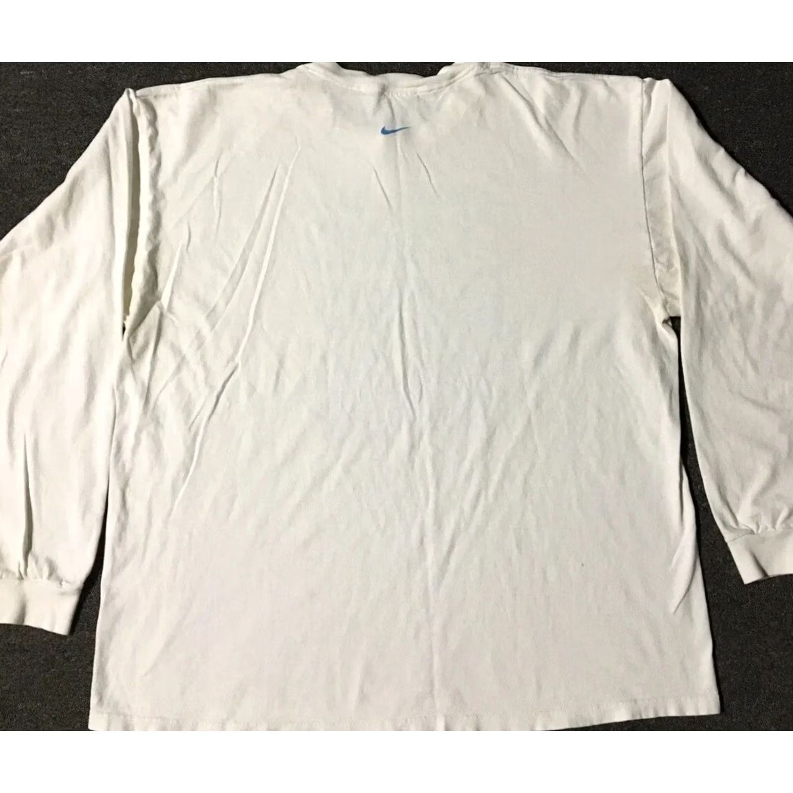 Vintage VINTAGE Nike Portland Finisher Faded Marathon Shirt XL White Nike Running T-Shirt Mens 90s Grunge Track & Field Boxing Sports Retro Size US XL / EU 56 / 4 - 2 Thumbnail