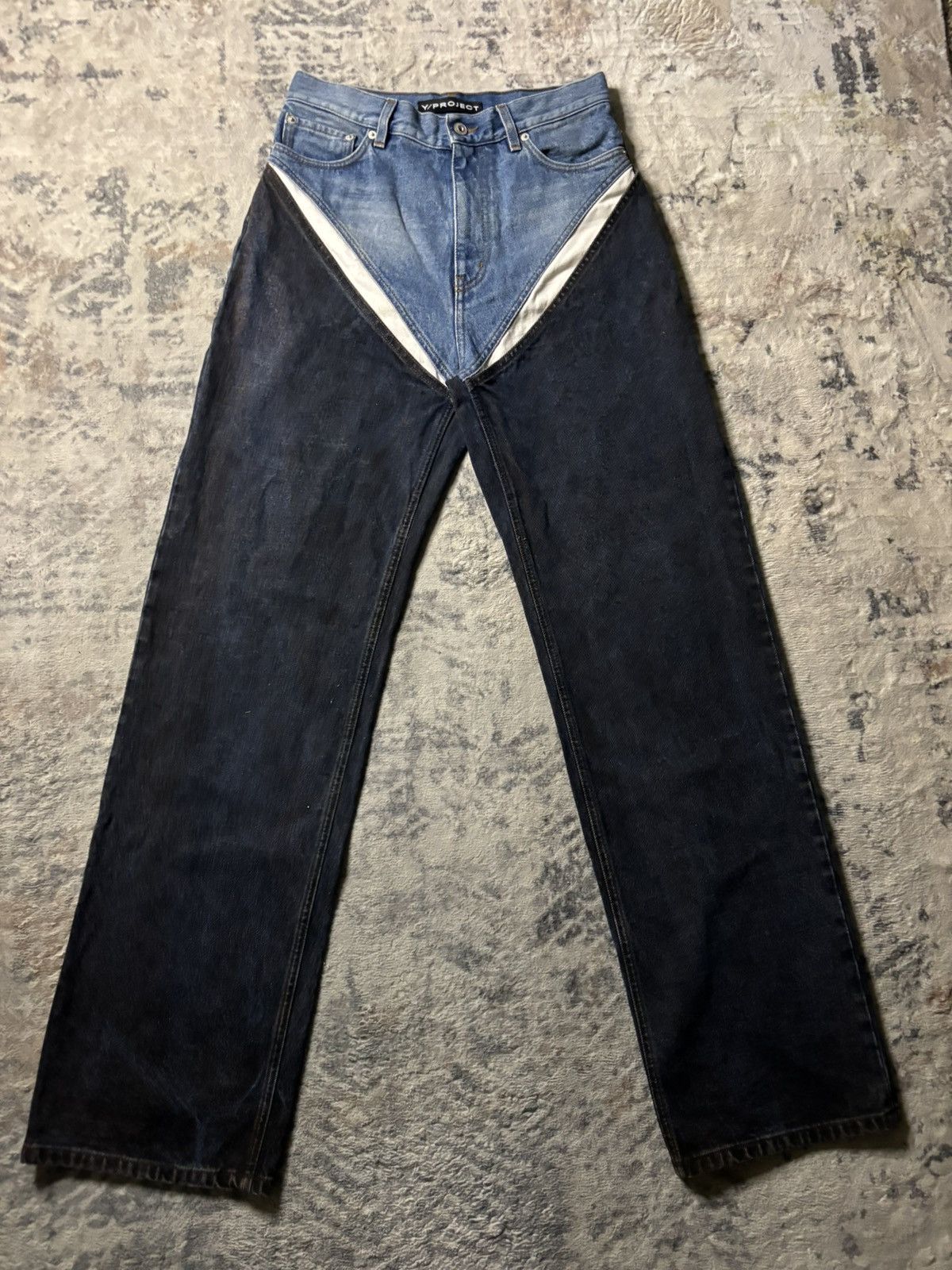Y/Project Y Project Cut Out Denim Size US 29 - 2 Thumbnail