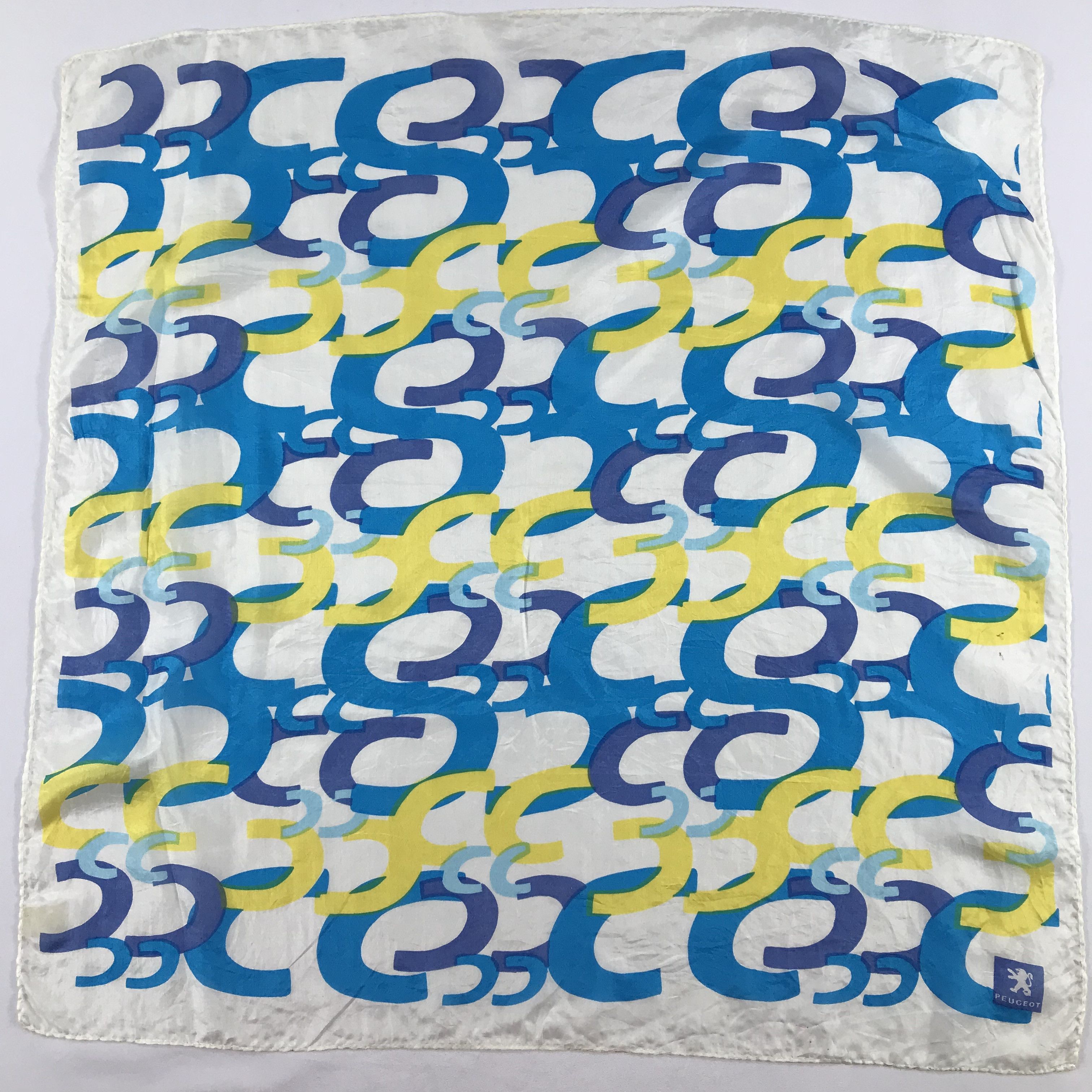 Vintage Peugeot Bandana / Handkerchief / Neckerchief - S2017 Size ONE SIZE - 1 Thumbnail