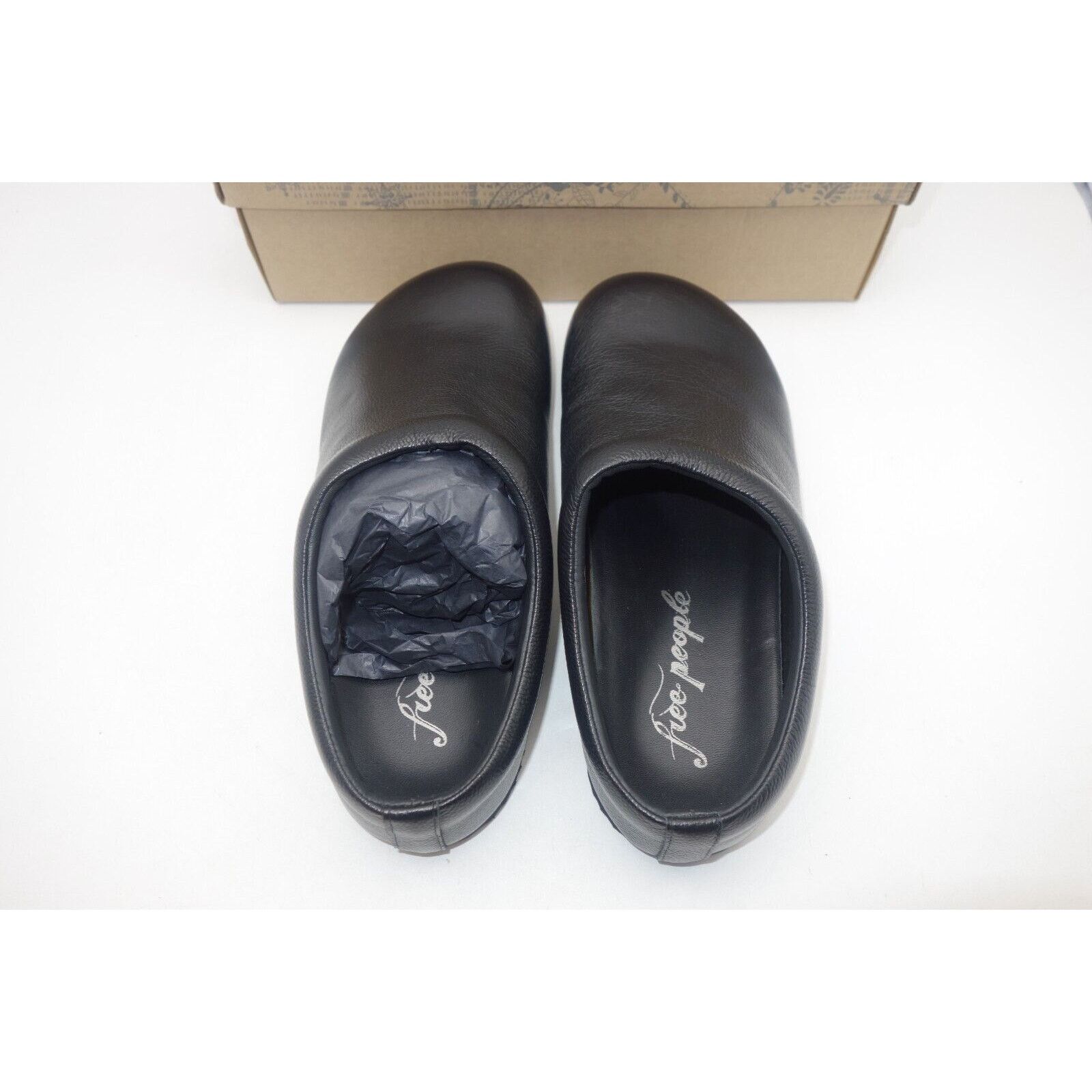 Free People NEW Free People Black Cambria Footbed Clogs FP Collection Size US 6 / IT 36 - 7 Thumbnail