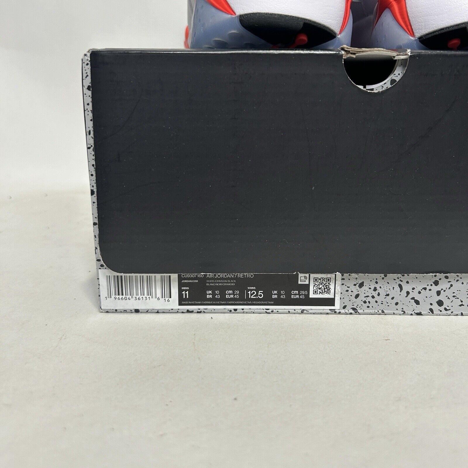 Nike Nike Air Jordan 7 Retro "White Infrared" 2024 Size US 11 / EU 44 - 5 Thumbnail