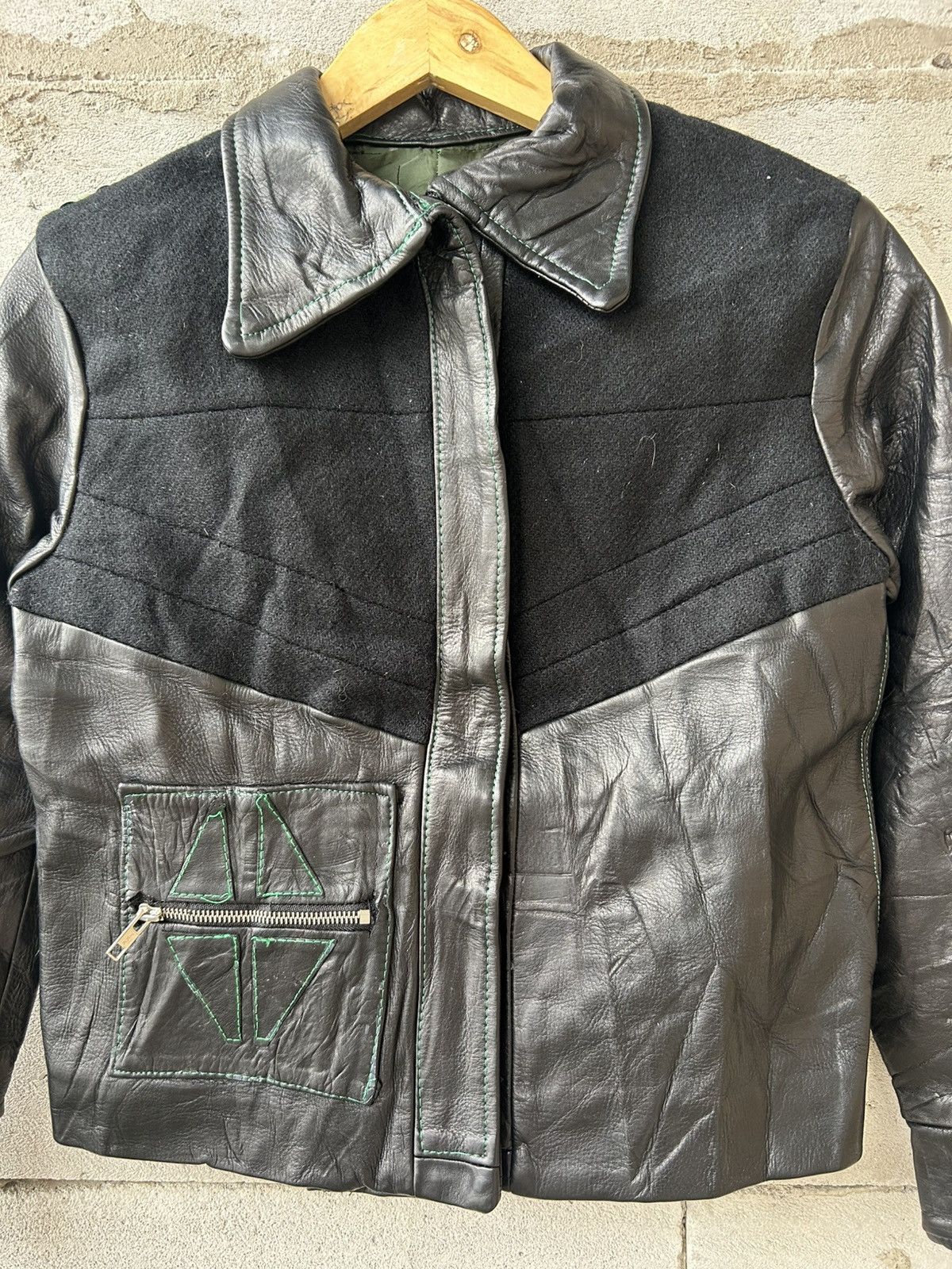No Future No Future Hand Painted Custom Leather Jacket Size S / US 4 / IT 40 - 10 Thumbnail