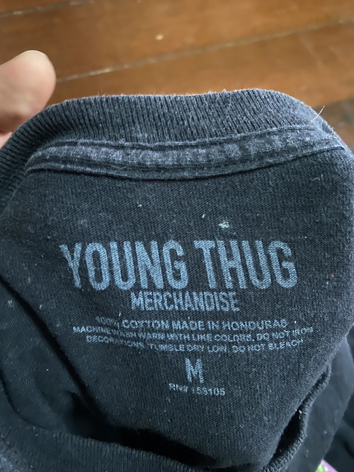 Sp5der × Young Thug GRAIL 🔥 YOUNG THUG THUGGER LONG SLEEVE SHIRT Size US M / EU 48-50 / 2 - 10 Thumbnail
