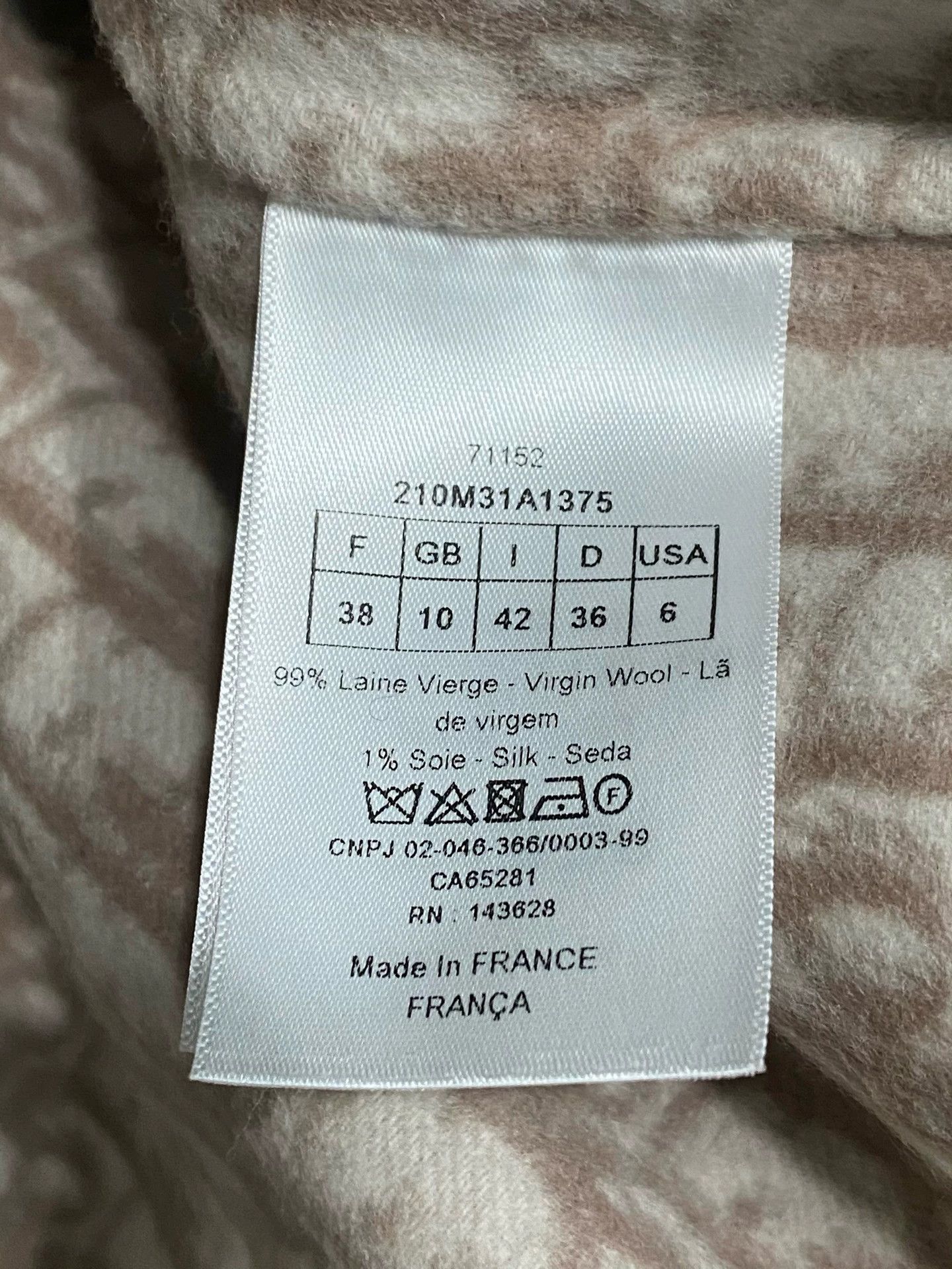 Dior Dior Oblique Wool Trench Coat 38 Size S / US 4 / IT 40 - 6 Thumbnail