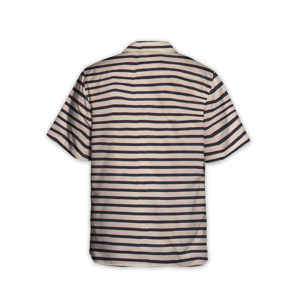 Designer Men’s Striped Cotton & Bowling Shirt Size US L / EU 52-54 / 3 - 2 Thumbnail