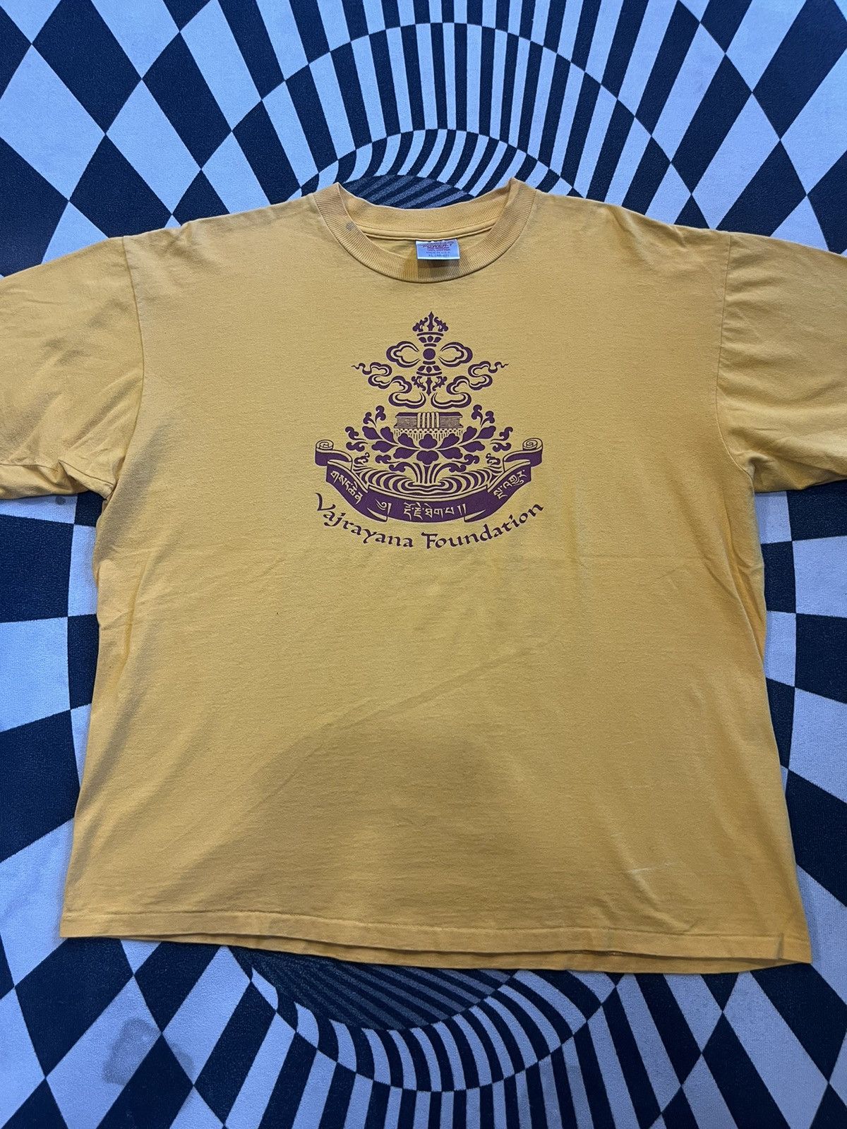 Vintage Vintage Vajrayana Foundation 80’s-90’s Tshirt Size US XL / EU 56 / 4 - 4 Thumbnail