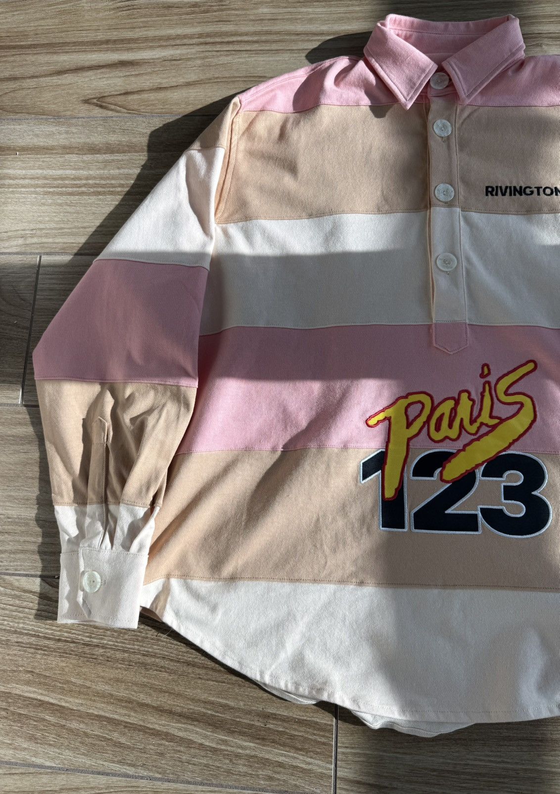 RRR-123 Rivington Roi Rebis Gym Bag Rugby Jersey Striped Shirt