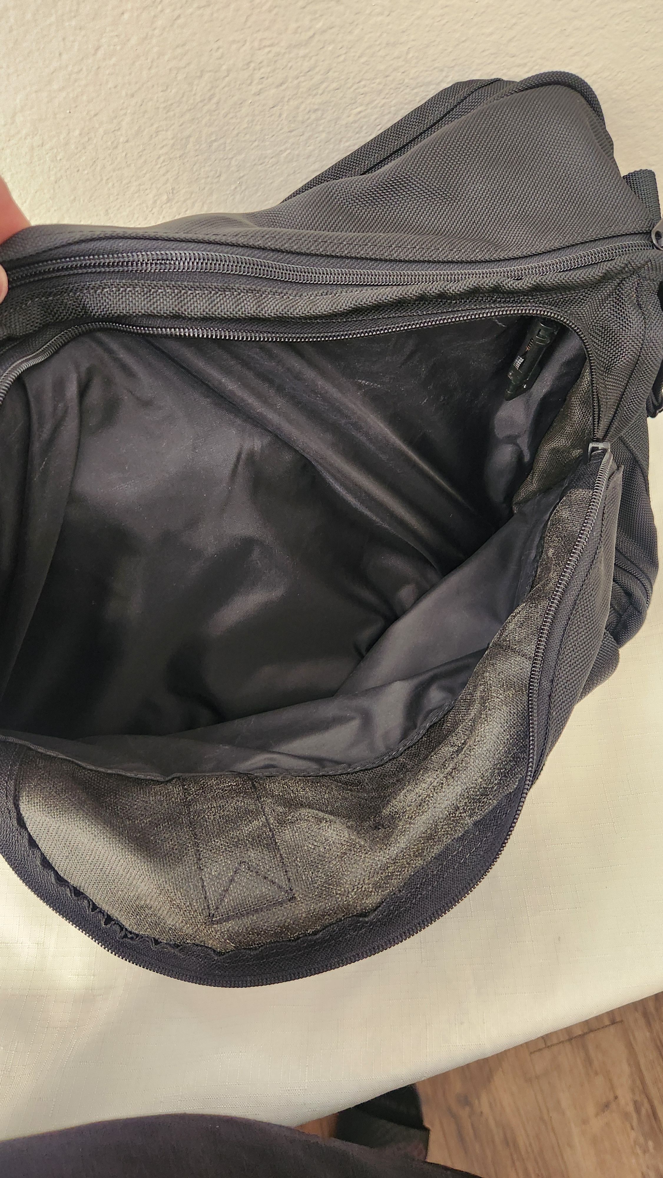Tumi Tumi Canvas weekender Messenger travel Bag Black Size ONE SIZE - 14 Thumbnail