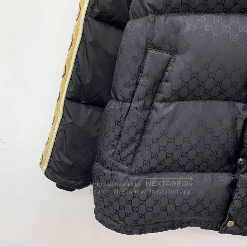 Gucci Gucci Colour-blocked logo dark pattern full print hooded l Size US M / EU 48-50 / 2 - 4 Thumbnail