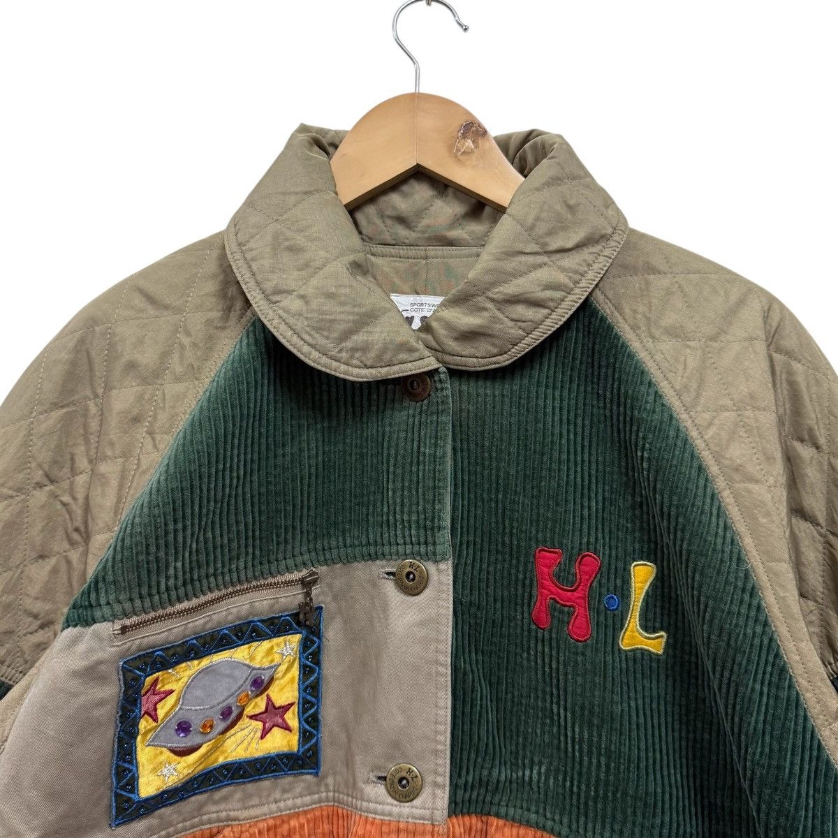 If Six Was Nine Vintage 90s Henri Lucchapuis Jacket Rare Kapital Inspired Size US XL / EU 56 / 4 - 3 Thumbnail