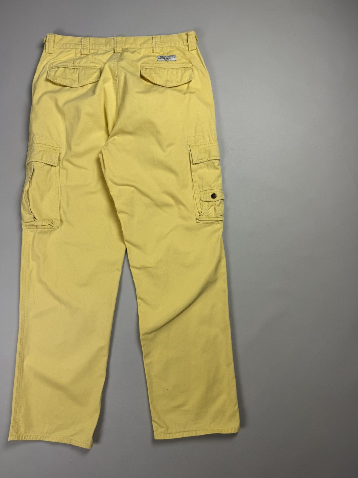 Vintage Polo By Ralph Lauren Vintage Cargo Military Pants Trousers Size US 34 / EU 50 - 18 Thumbnail