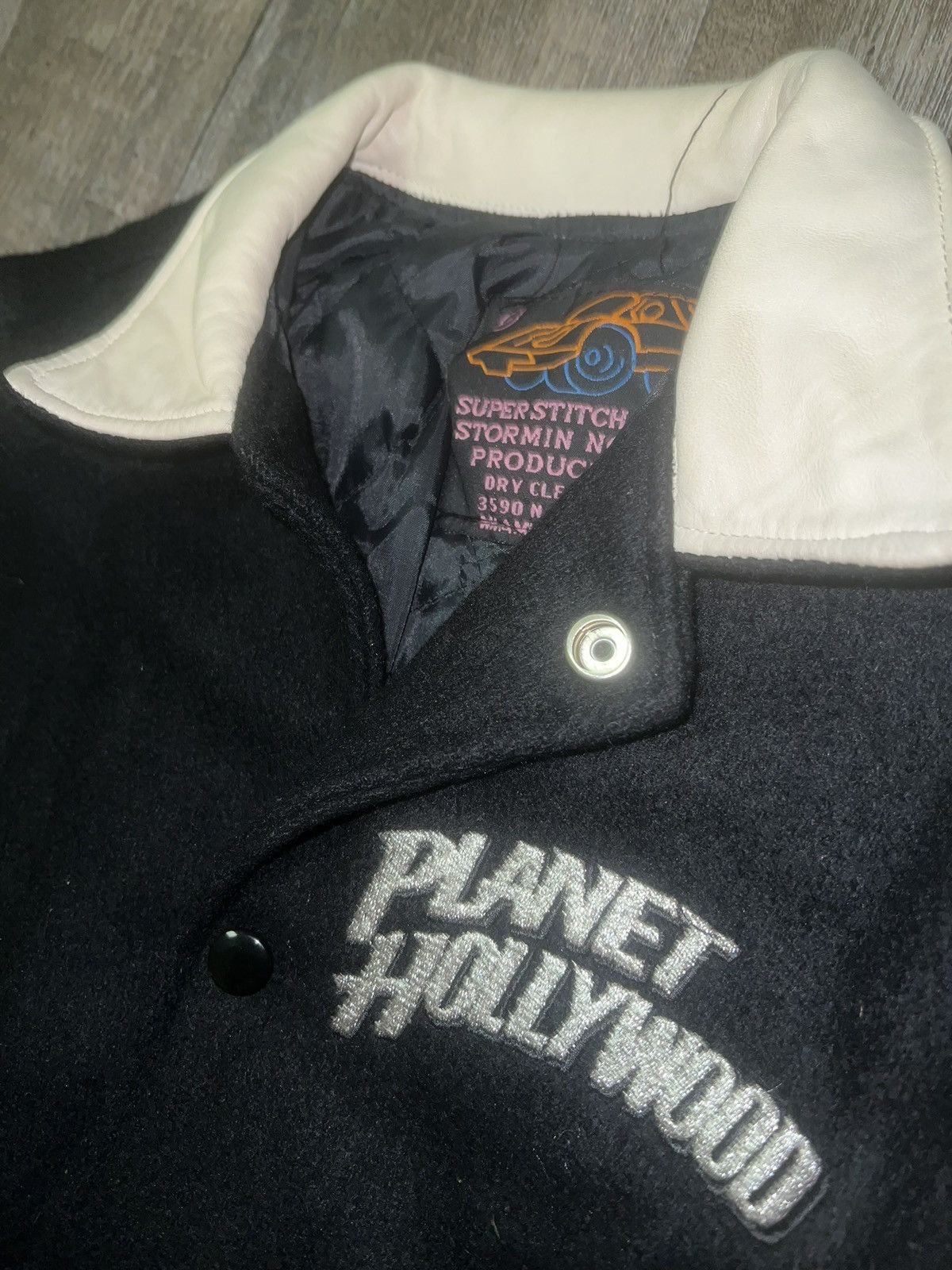 Planet Hollywood Vintage Planet Hollywood California Varsity Bomber Jacket Size US S / EU 44-46 / 1 - 4 Thumbnail