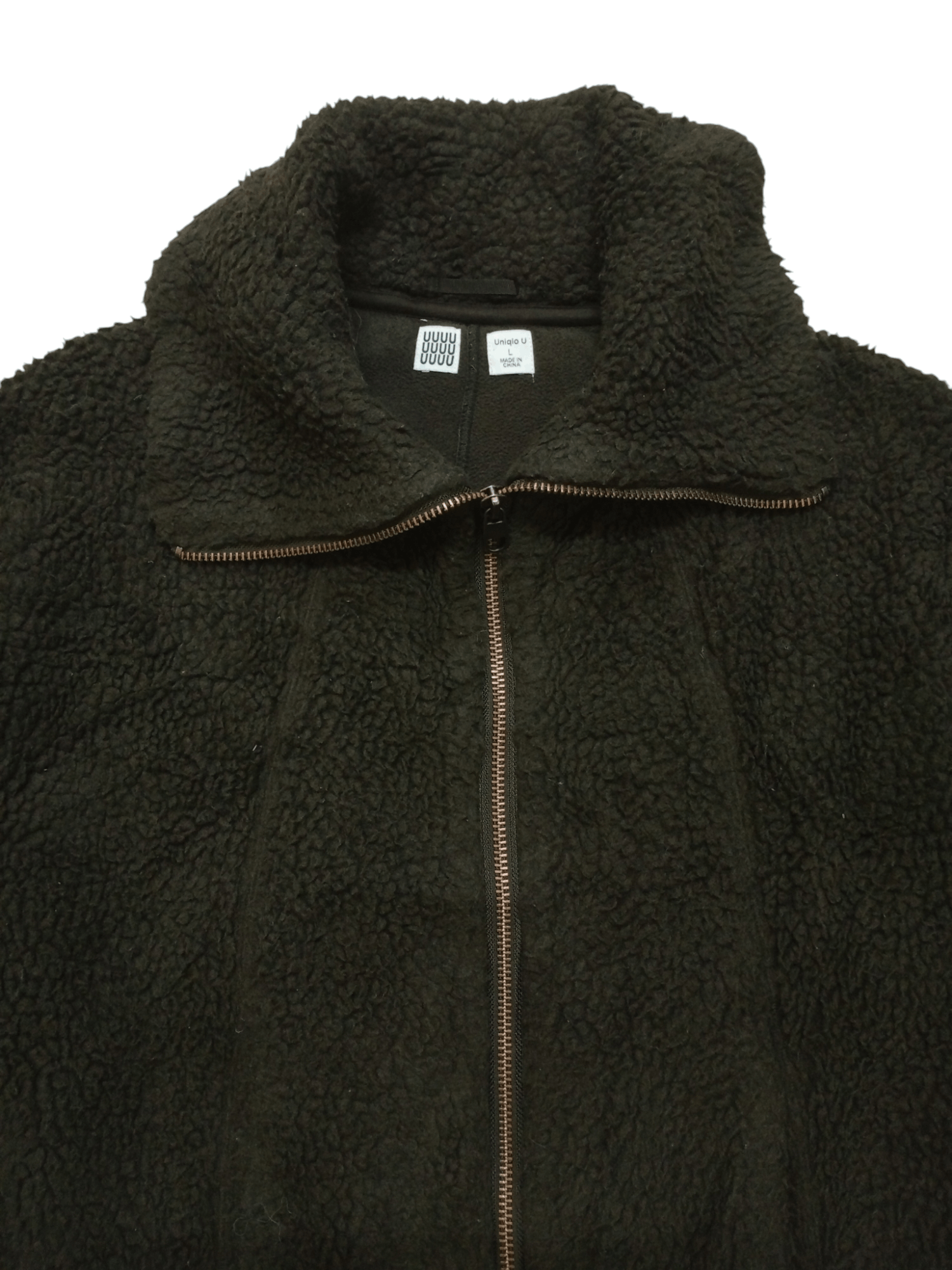 Undercover × Uniqlo Rare Uniqlo Undercover Deep Pile Fleece Bomber Jacket Size US L / EU 52-54 / 3 - 5 Thumbnail