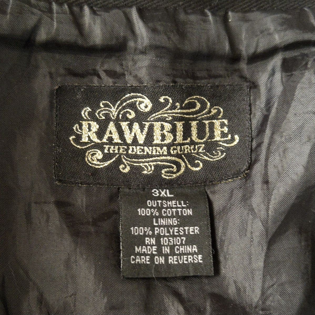 Other Vintage Raw Blue Hip Hop Varsity Bomber Jacket XXXL Size US XXL / EU 58 / 5 - 3 Thumbnail