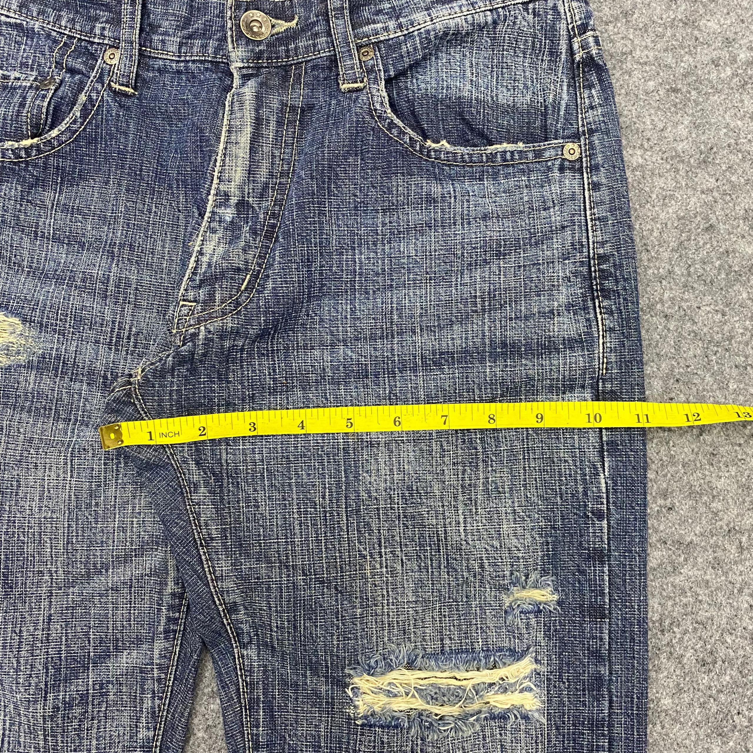 If Six Was Nine 💥Best Offer💥Vintage Wild Khakis Distressed Denim Size US 28 / EU 44 - 6 Thumbnail