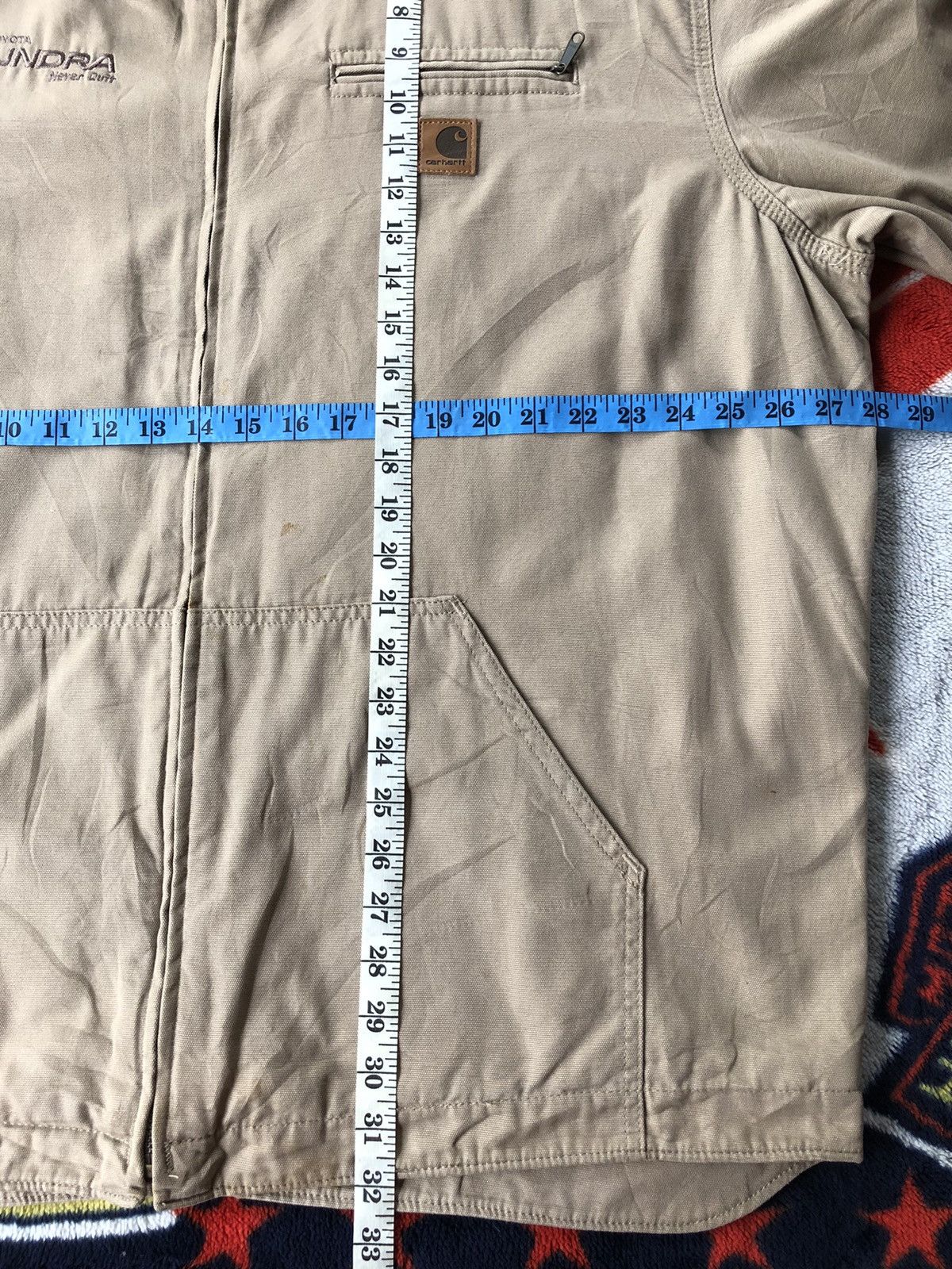 Carhartt × Carhartt Wip Vintage Carhartt Workwear Toyota Tundra Never Quit Jacket Size US XL / EU 56 / 4 - 13 Thumbnail