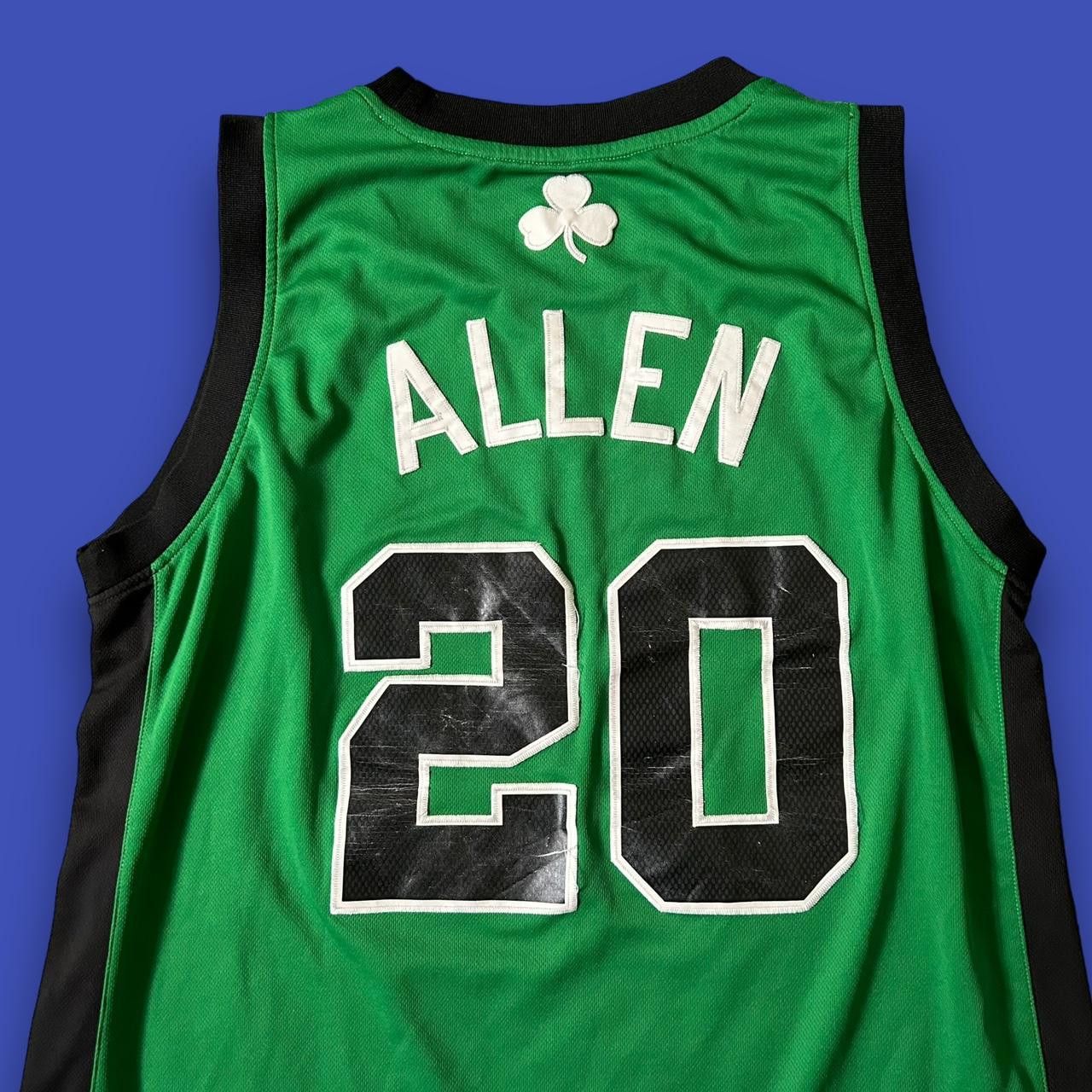 Ray Allen Number 20 Celtics Youth XL NBA Adidas Ray Allen Boston