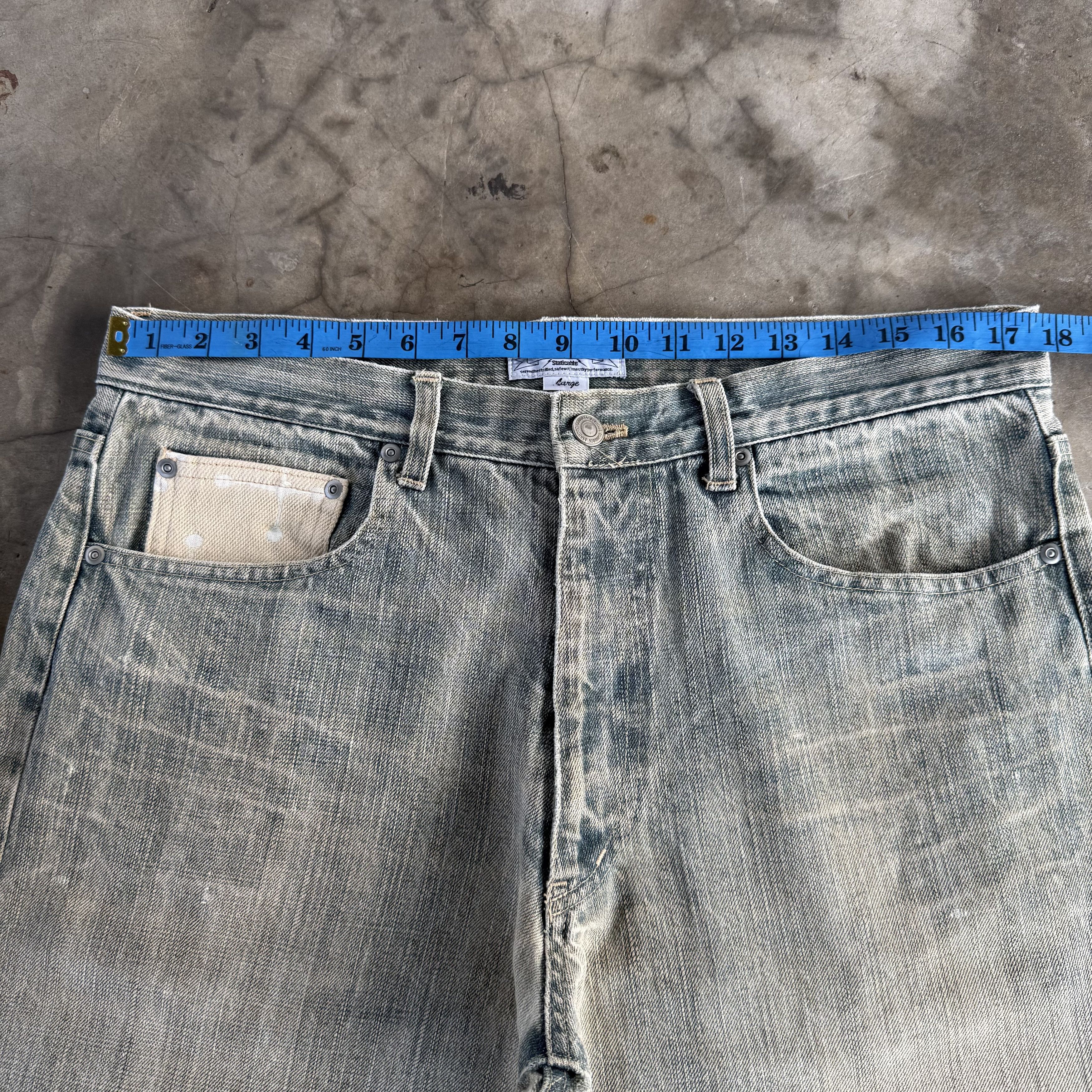 Rusty Vintage Connect Faded Rusty Denim Jean Pants Size US 35 - 9 Thumbnail