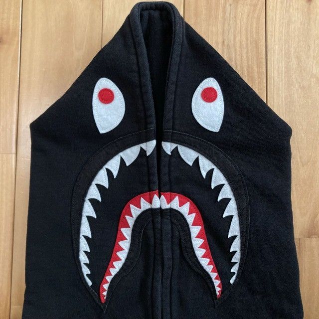 Bape 🔥2XL🔥 BAPE WGM Shark Pullover Hoodie a bathing ape XXL Size US XXL / EU 58 / 5 - 3 Thumbnail