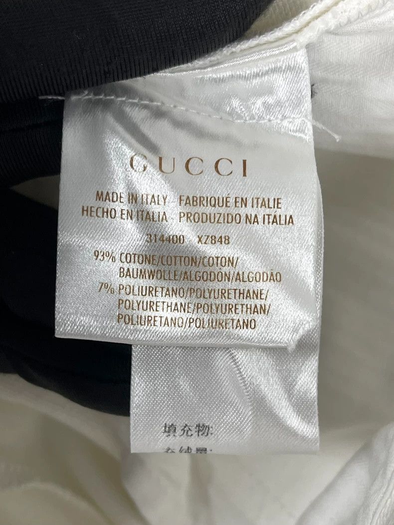 Gucci Gucci White Small Double G Letter Logo Casual Jeans 2502-Ne Size US 28 / EU 44 - 7 Thumbnail