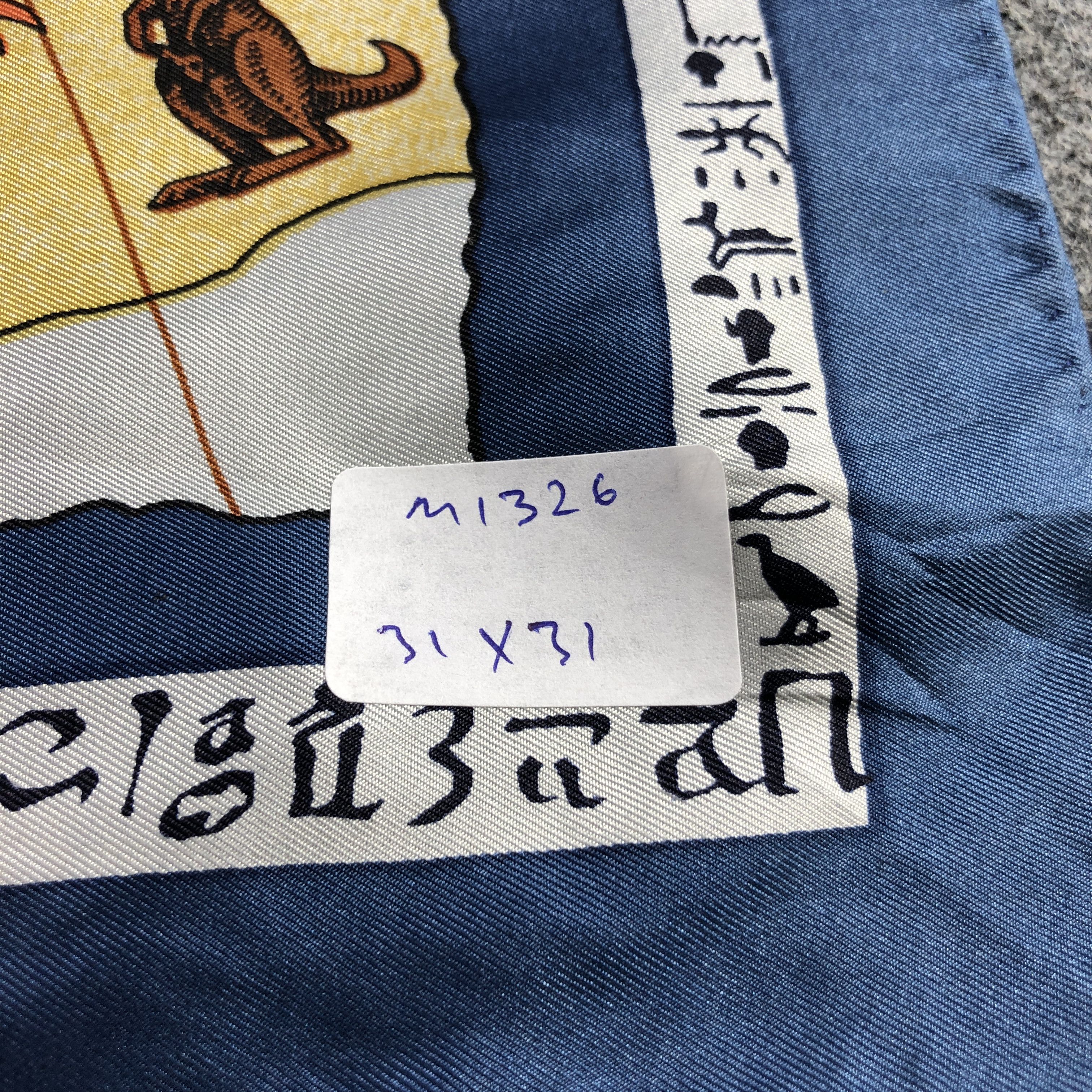 Vintage Vintage Silk Road Caravan Hand Rolled Silk Scarf M1326 Size ONE SIZE - 12 Thumbnail