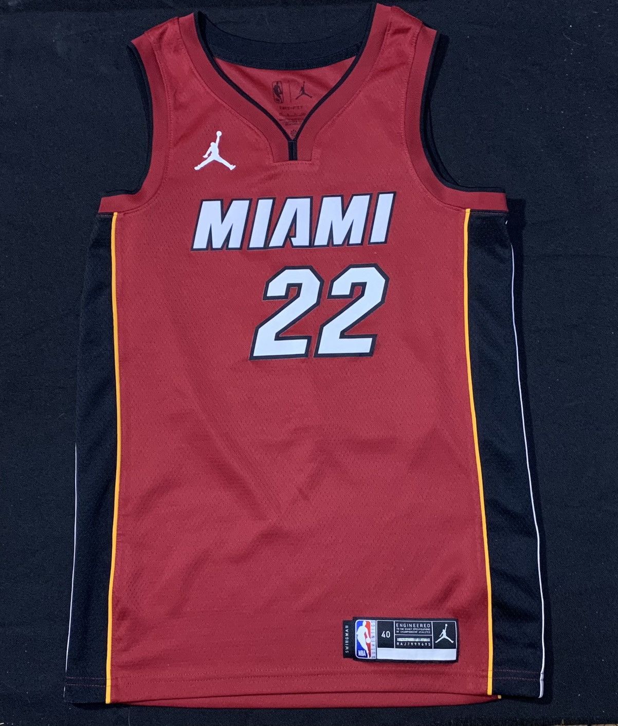 Jordan Brand × NBA Air Jordan Jimmy Butler #22 Miami Heat Jersey Size S Size US S / EU 44-46 / 1 - 3 Thumbnail