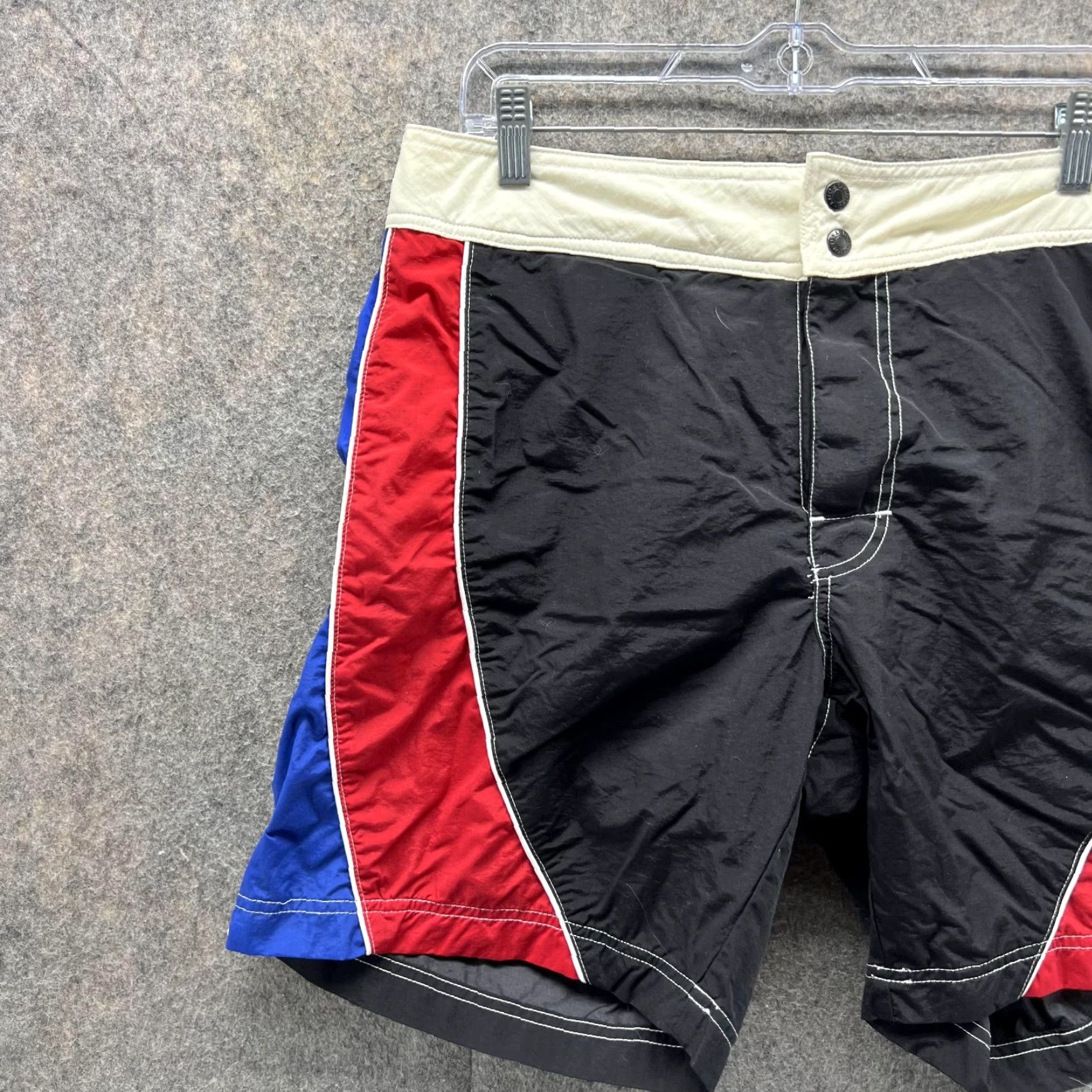 Polo Ralph Lauren VINTAGE Ralph Lauren Sport Shorts Men 32 Black Swim Bottom Lined Trunks Size US 32 / EU 48 - 7 Thumbnail