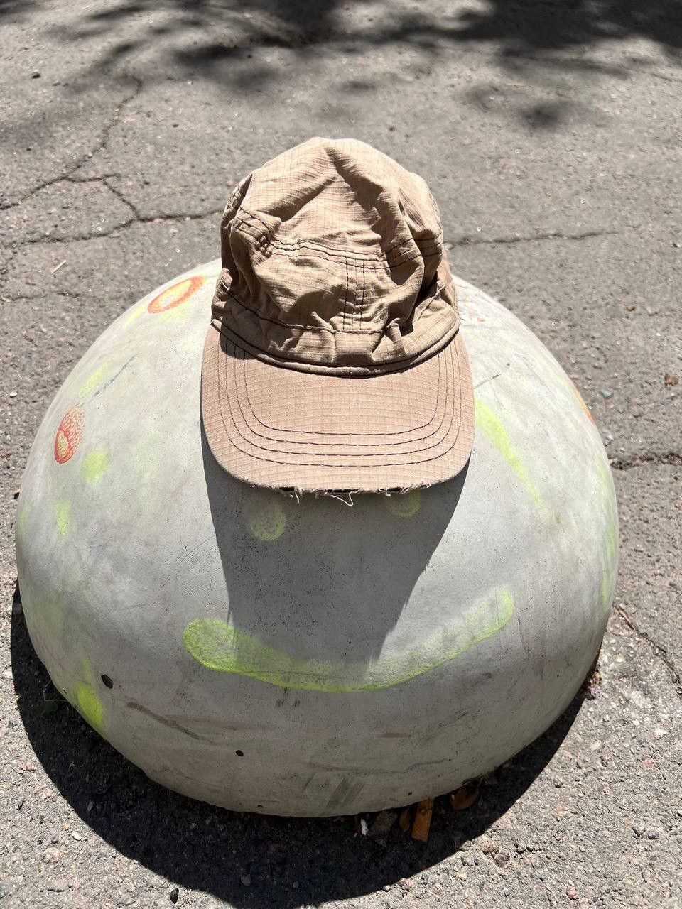 Japanese Brand × Vintage Vintage Y2K Active Military Style Distressed Cap Size ONE SIZE - 1 Thumbnail