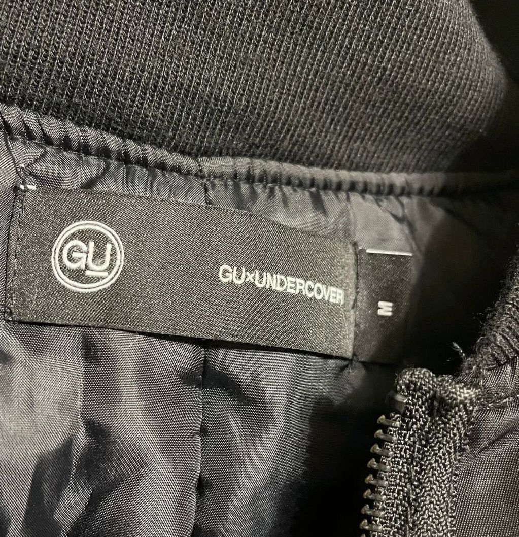 GU × Undercover M bomber jacket MA-1 GU UNDERCOVER BLACK Size US M / EU 48-50 / 2 - 3 Thumbnail