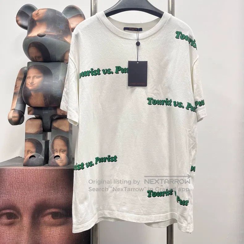 Louis Vuitton Flocking elastic screen short sleeve