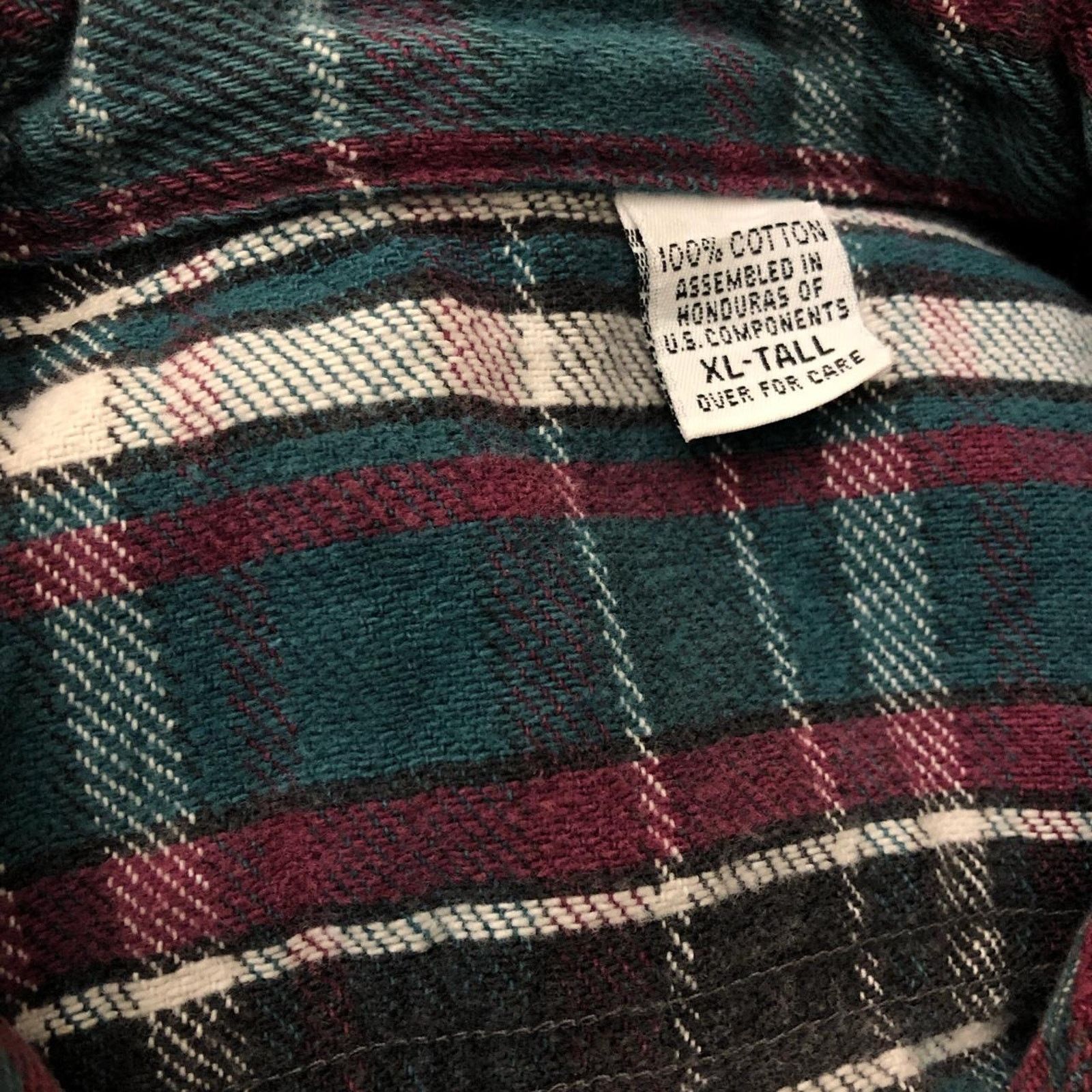 Other Men’s Vintage Plaid Button Down Long Sleeve Size US XL / EU 56 / 4 - 4 Thumbnail