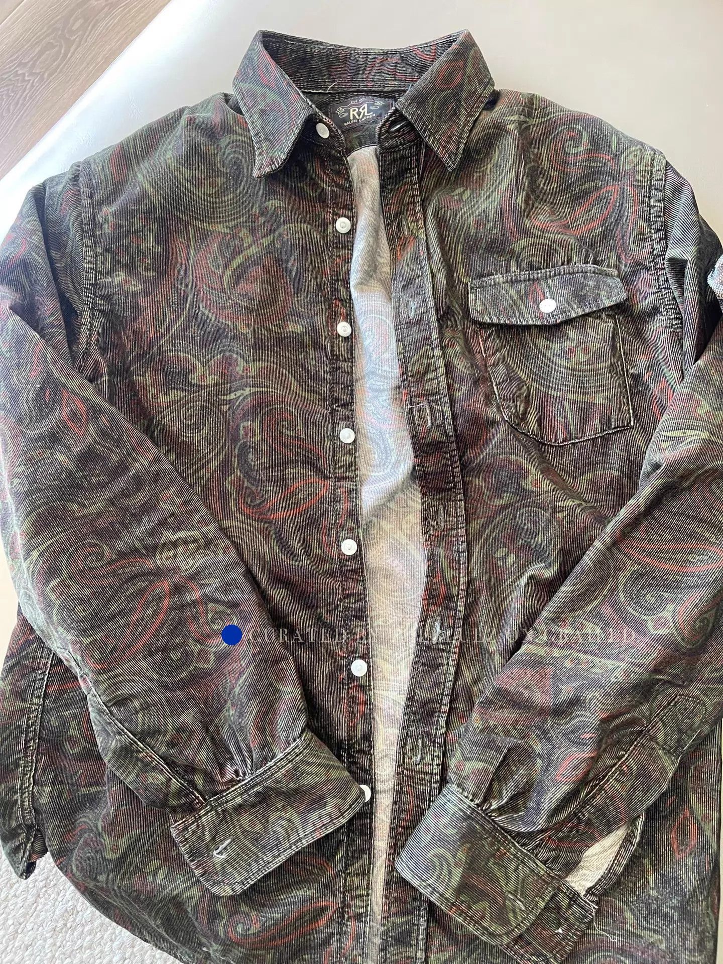 RRL Ralph Lauren Vintage Paisley Print Button-Up Shirt Size US M / EU 48-50 / 2 - 1 Thumbnail