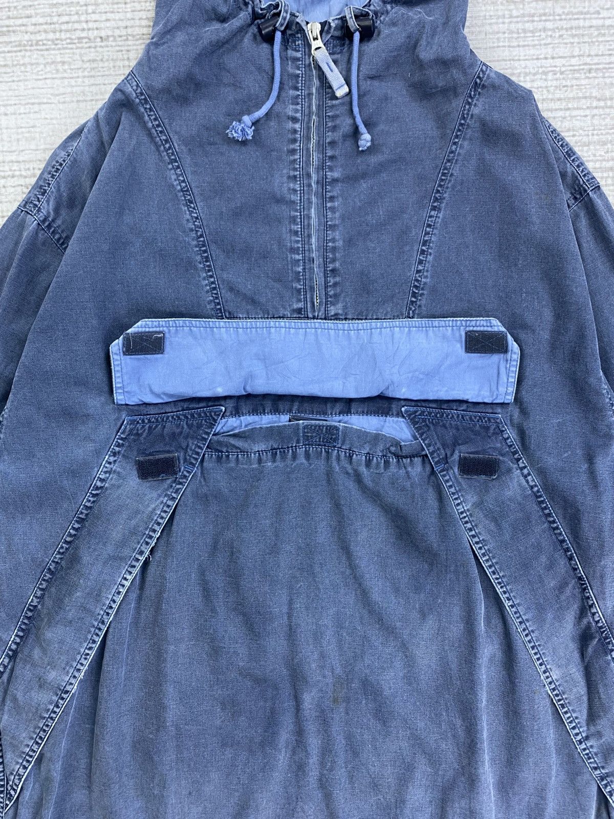 Gap × Vintage Vintage Gap Pullover Anorak Canvas Hoodie Jacket Size US L / EU 52-54 / 3 - 6 Thumbnail